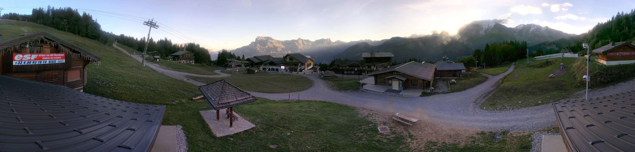 Archived image Webcam View from Le Bettex