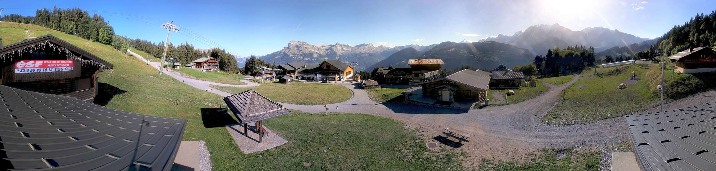 Archived image Webcam View from Le Bettex