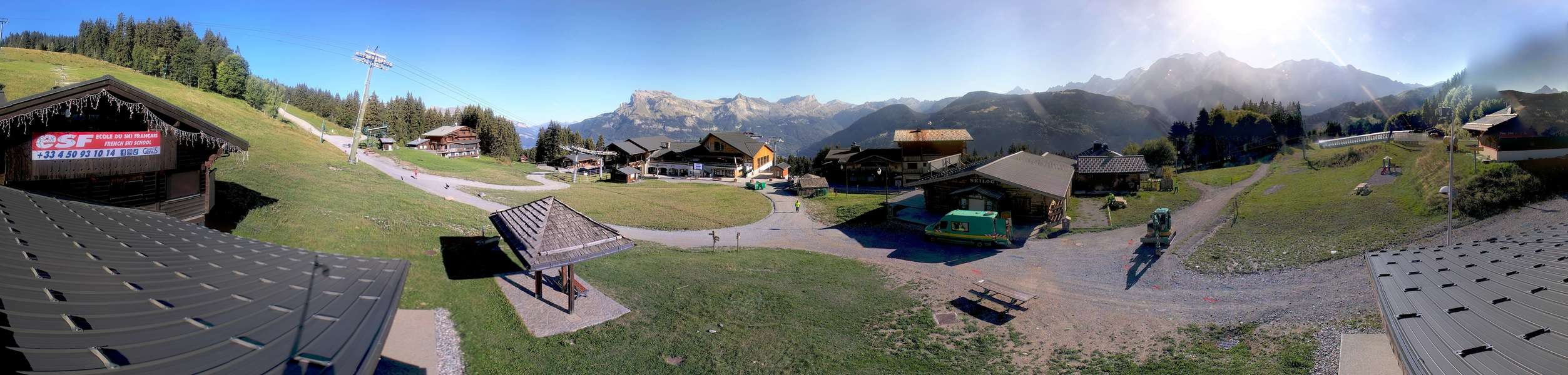Archiv Foto Webcam Le Bettex, Saint-Gervais
