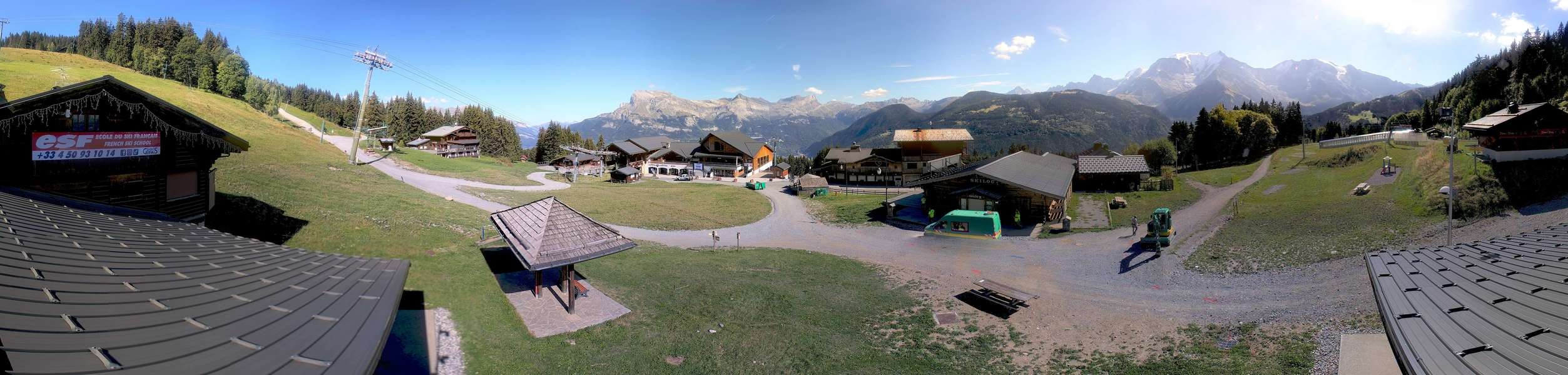 Archiv Foto Webcam Le Bettex, Saint-Gervais