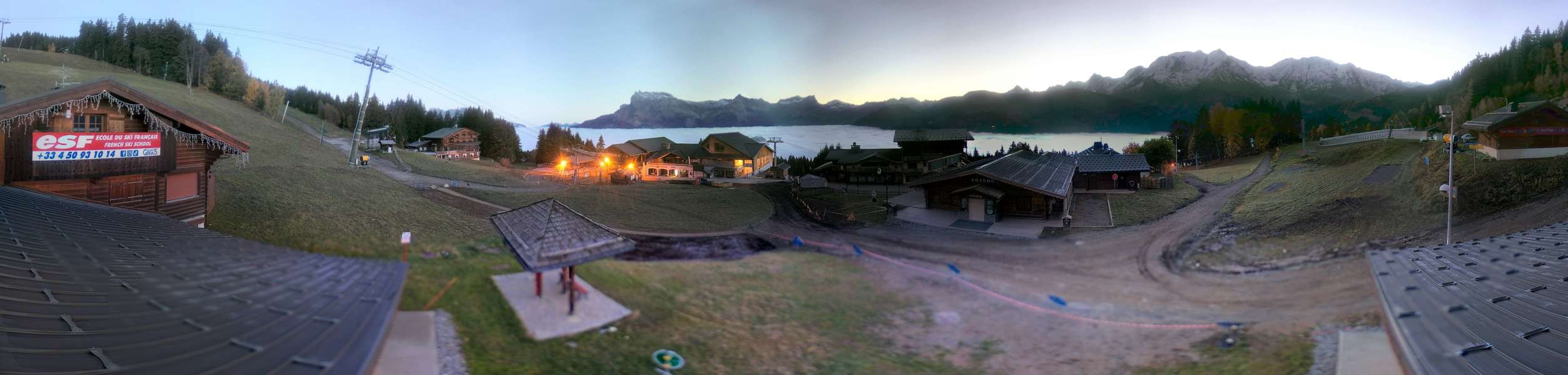Archiv Foto Webcam Le Bettex, Saint-Gervais
