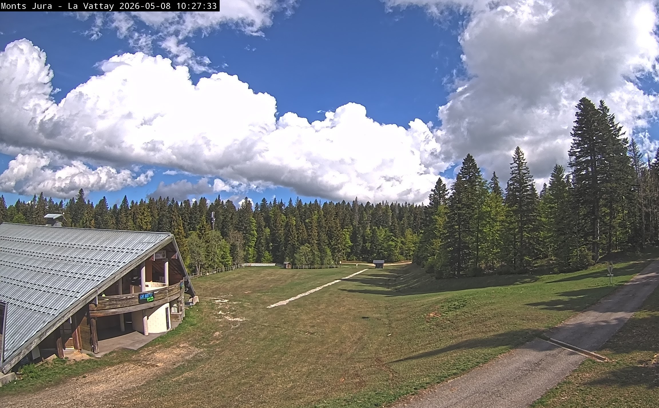 Archiv Foto Webcam La Vattay, Monts Jura