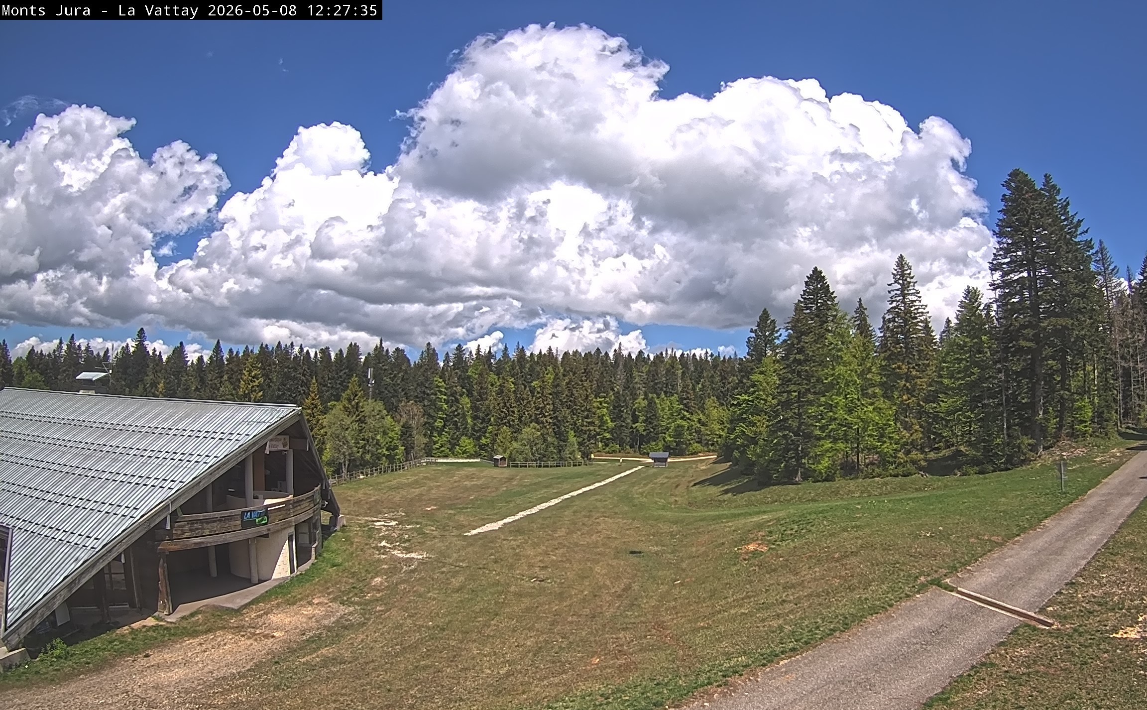 Archiv Foto Webcam La Vattay, Monts Jura