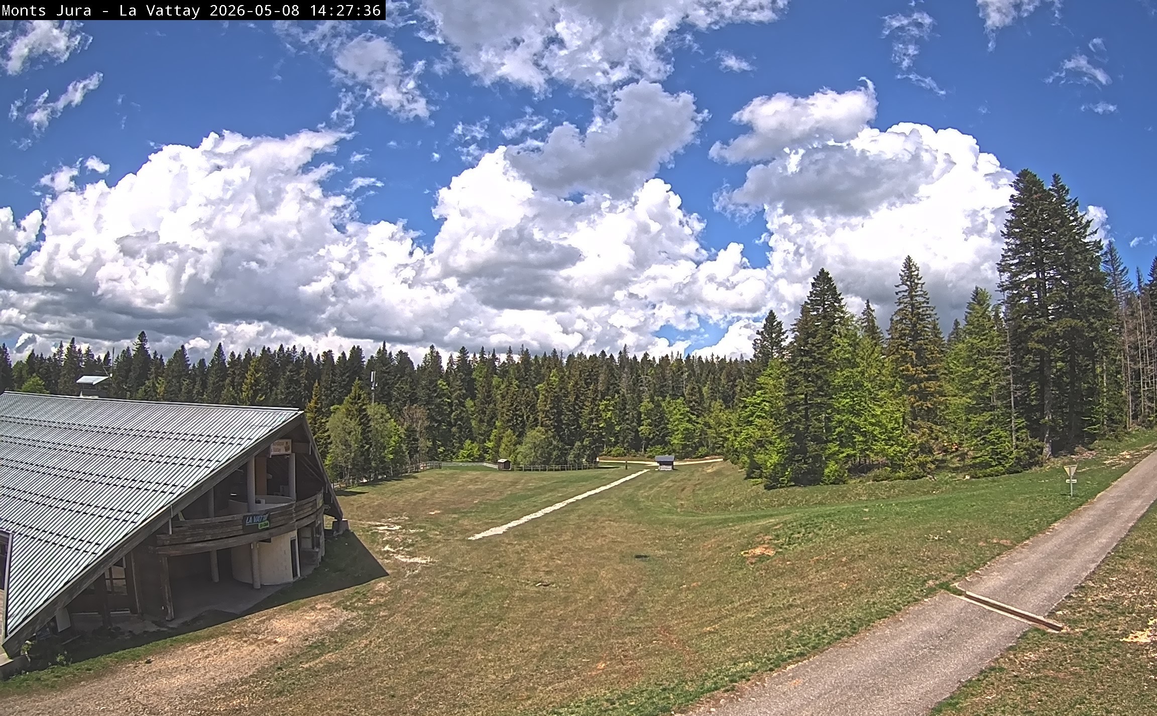 Archiv Foto Webcam La Vattay, Monts Jura