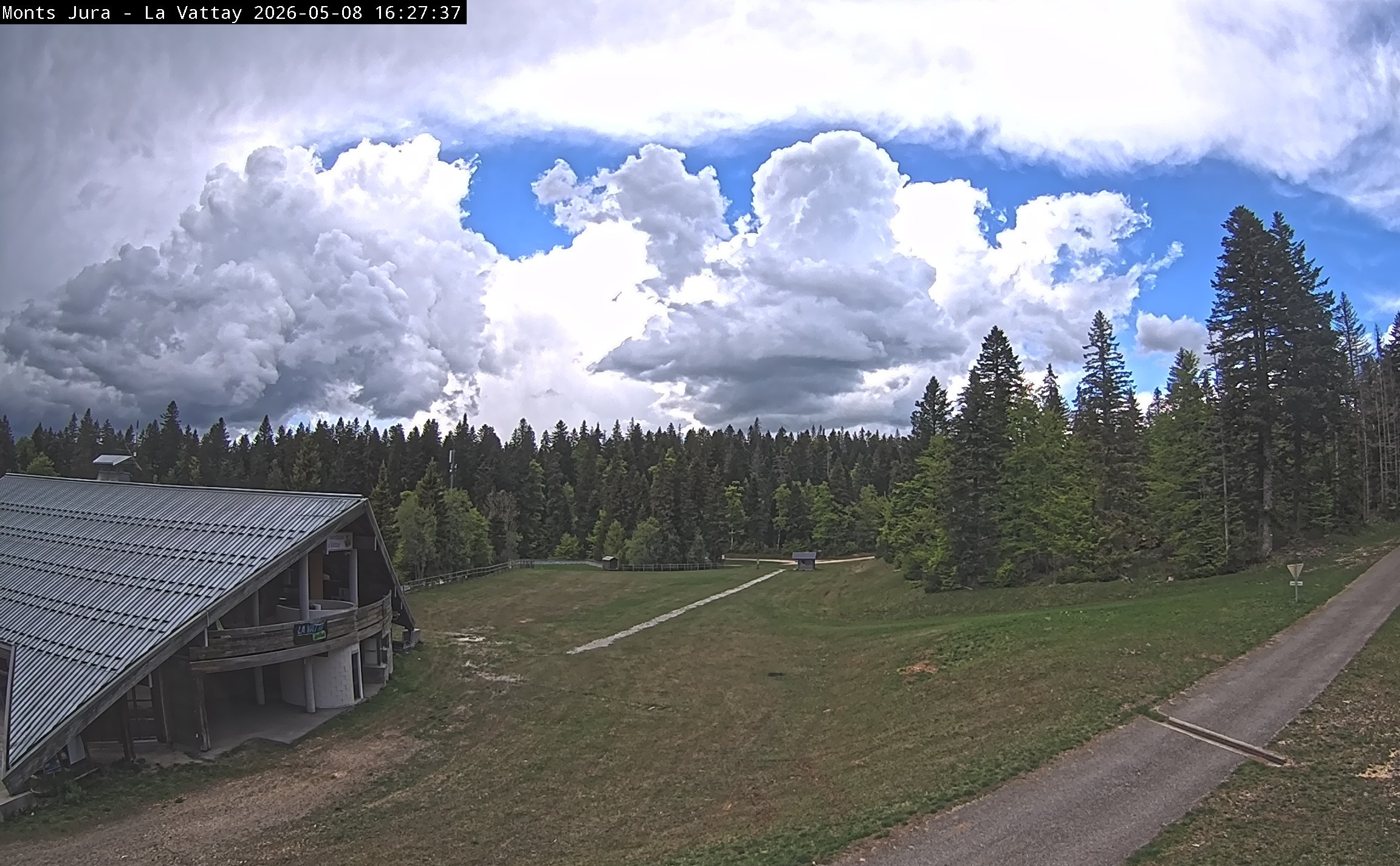 Archiv Foto Webcam La Vattay, Monts Jura