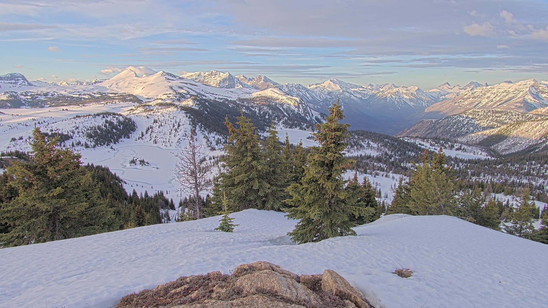 Archiv Foto Webcam Panorama Rock Isle Lake