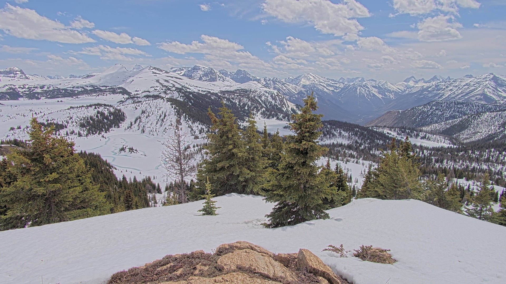 Archiv Foto Webcam Panorama Rock Isle Lake