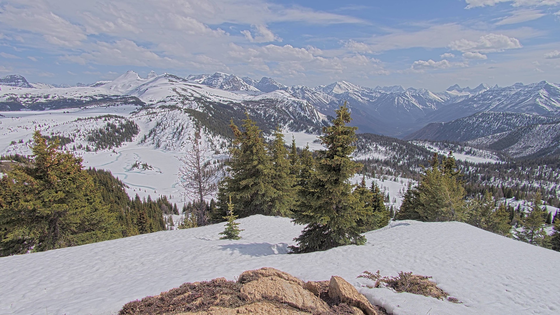 Archiv Foto Webcam Panorama Rock Isle Lake