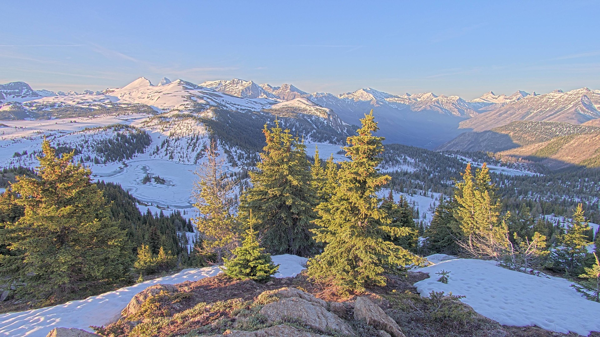 Archiv Foto Webcam Panorama Rock Isle Lake