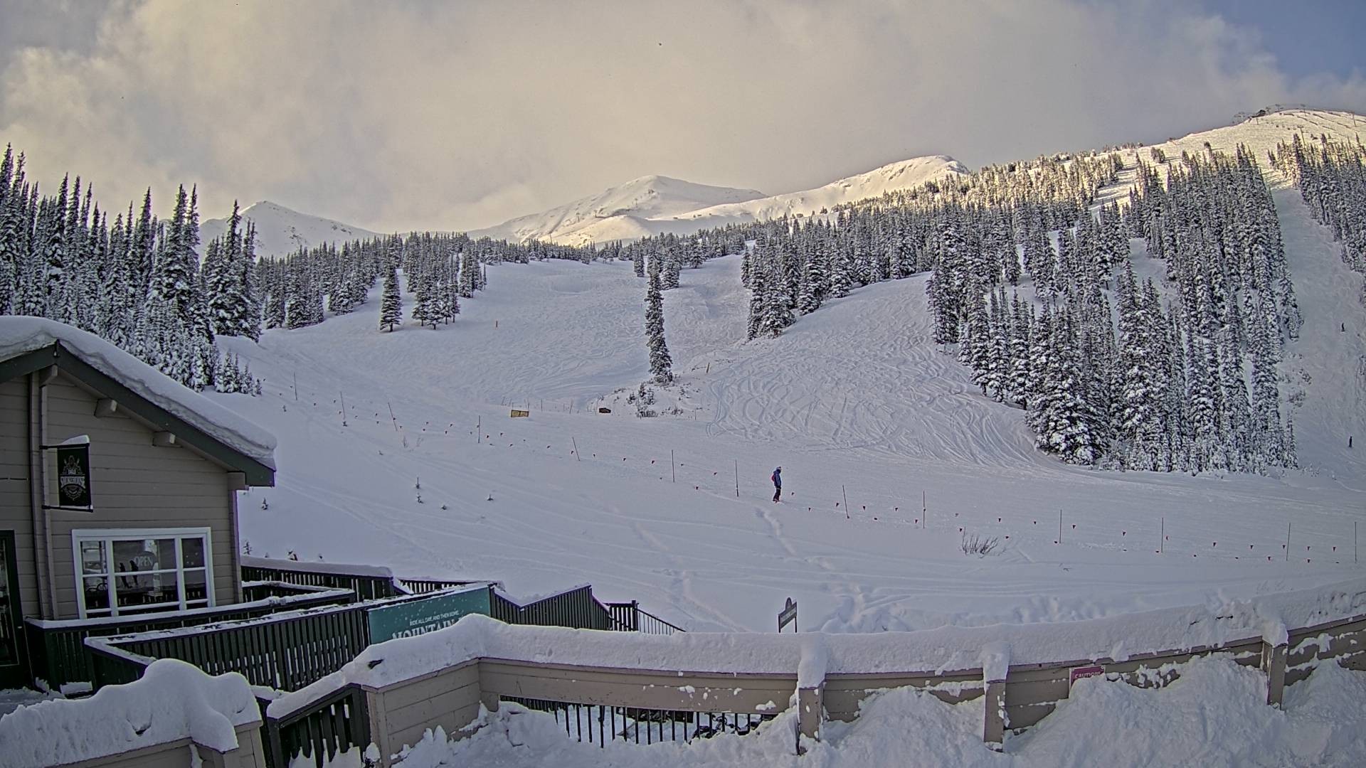 Archiv Foto Webcam Marmot Basin Mid Mountain, Alberta