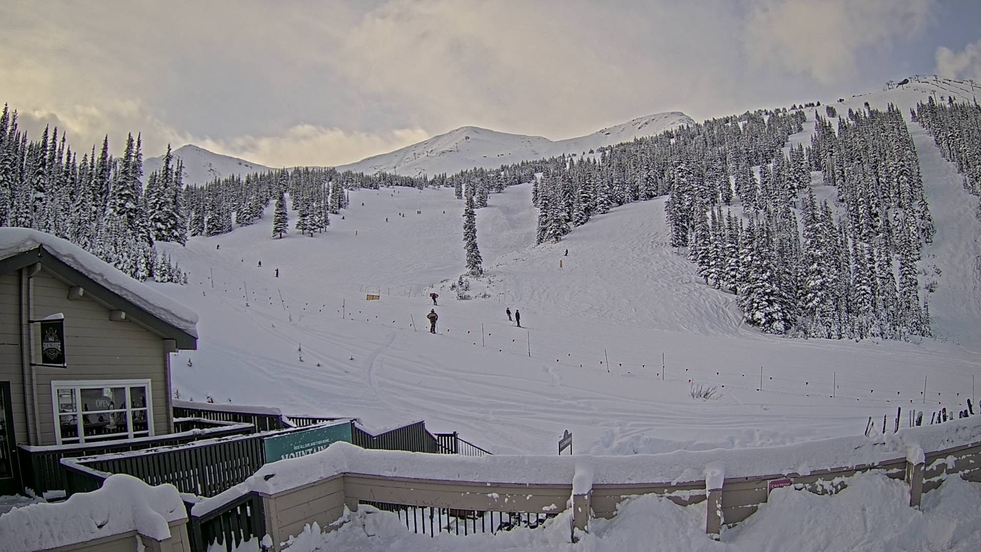 Archiv Foto Webcam Marmot Basin Mid Mountain, Alberta