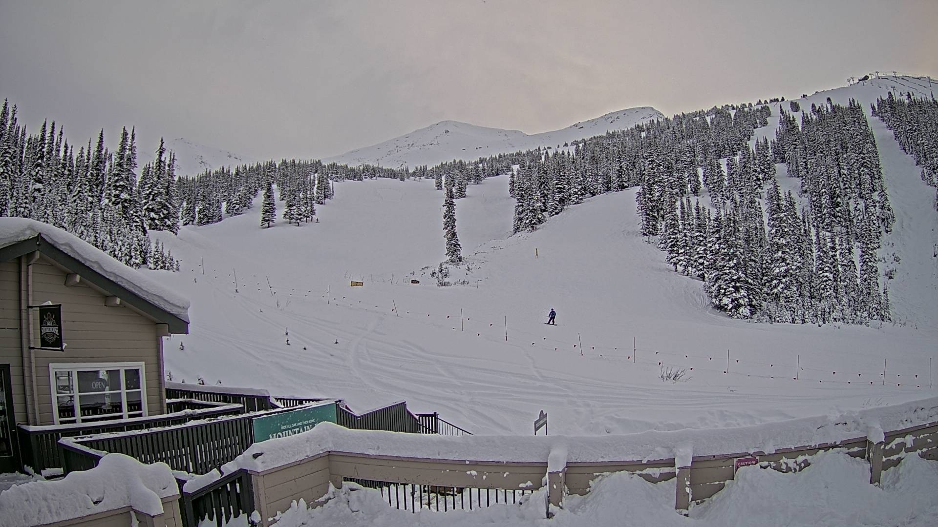 Archiv Foto Webcam Marmot Basin Mid Mountain, Alberta