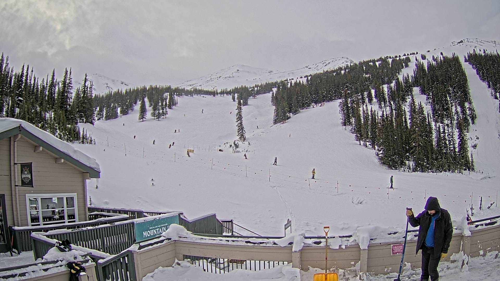 Archiv Foto Webcam Marmot Basin Mid Mountain, Alberta