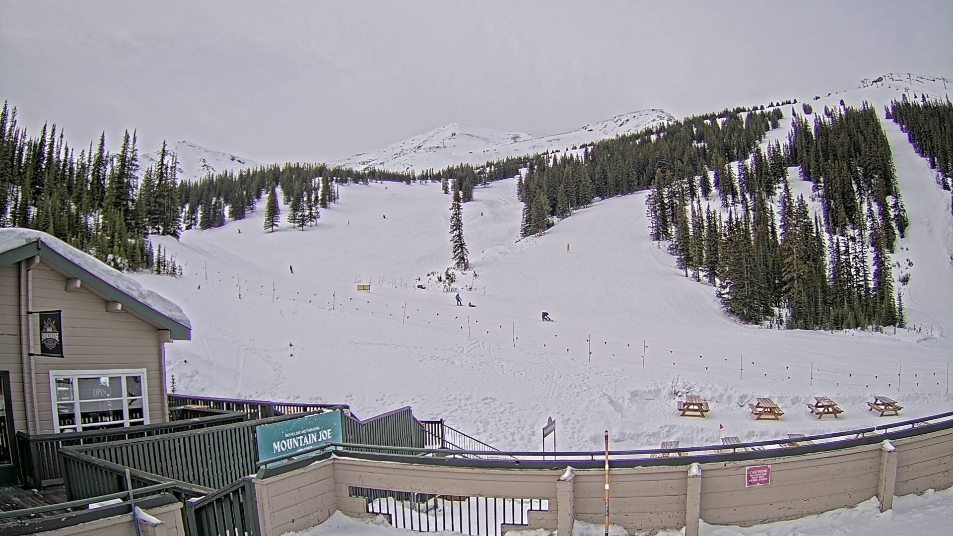 Archiv Foto Webcam Marmot Basin Mid Mountain, Alberta