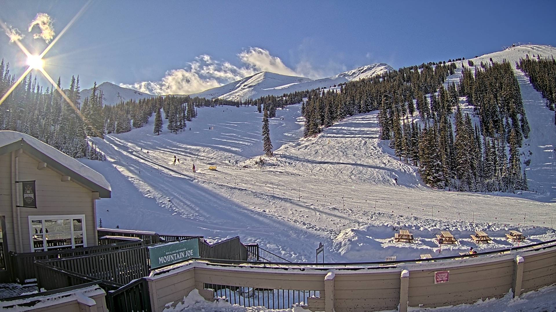Archiv Foto Webcam Marmot Basin Mid Mountain, Alberta