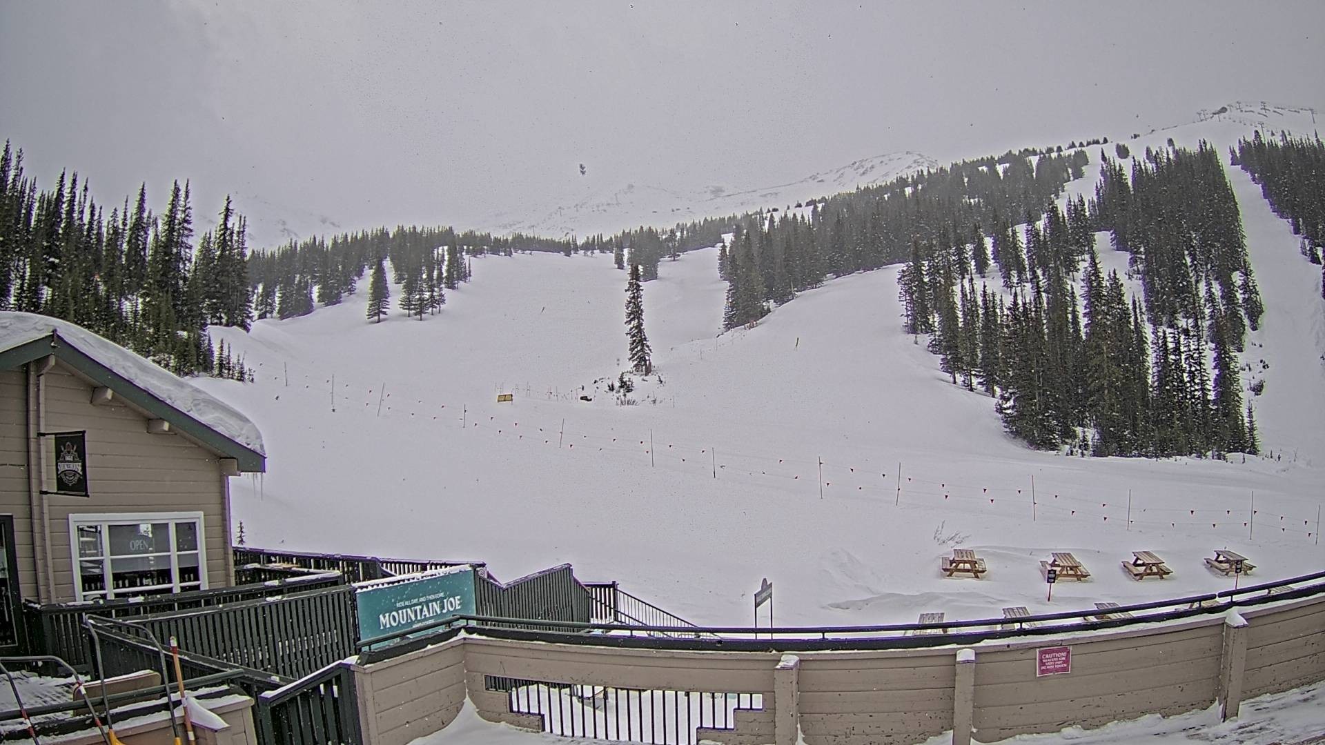 Archiv Foto Webcam Marmot Basin Mid Mountain, Alberta