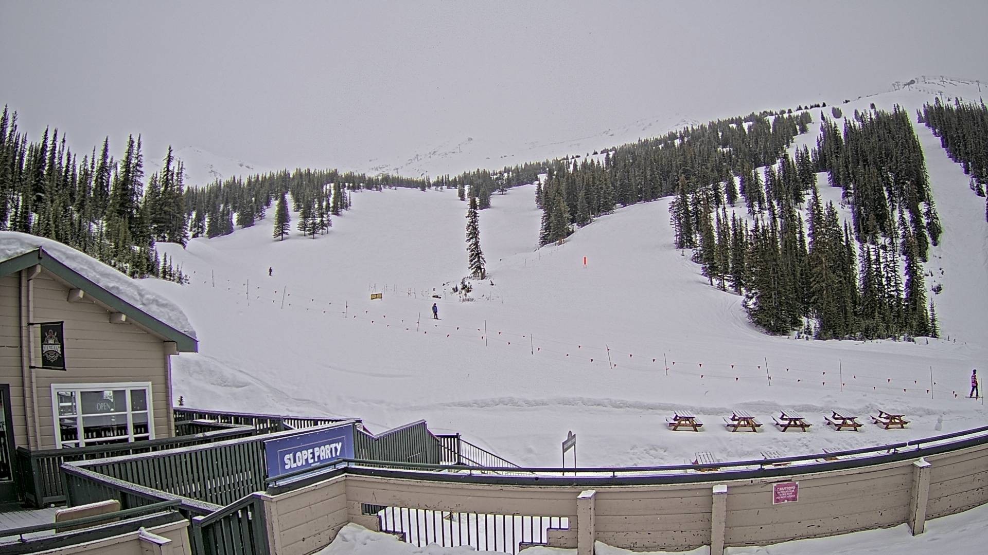 Archiv Foto Webcam Marmot Basin Mid Mountain, Alberta