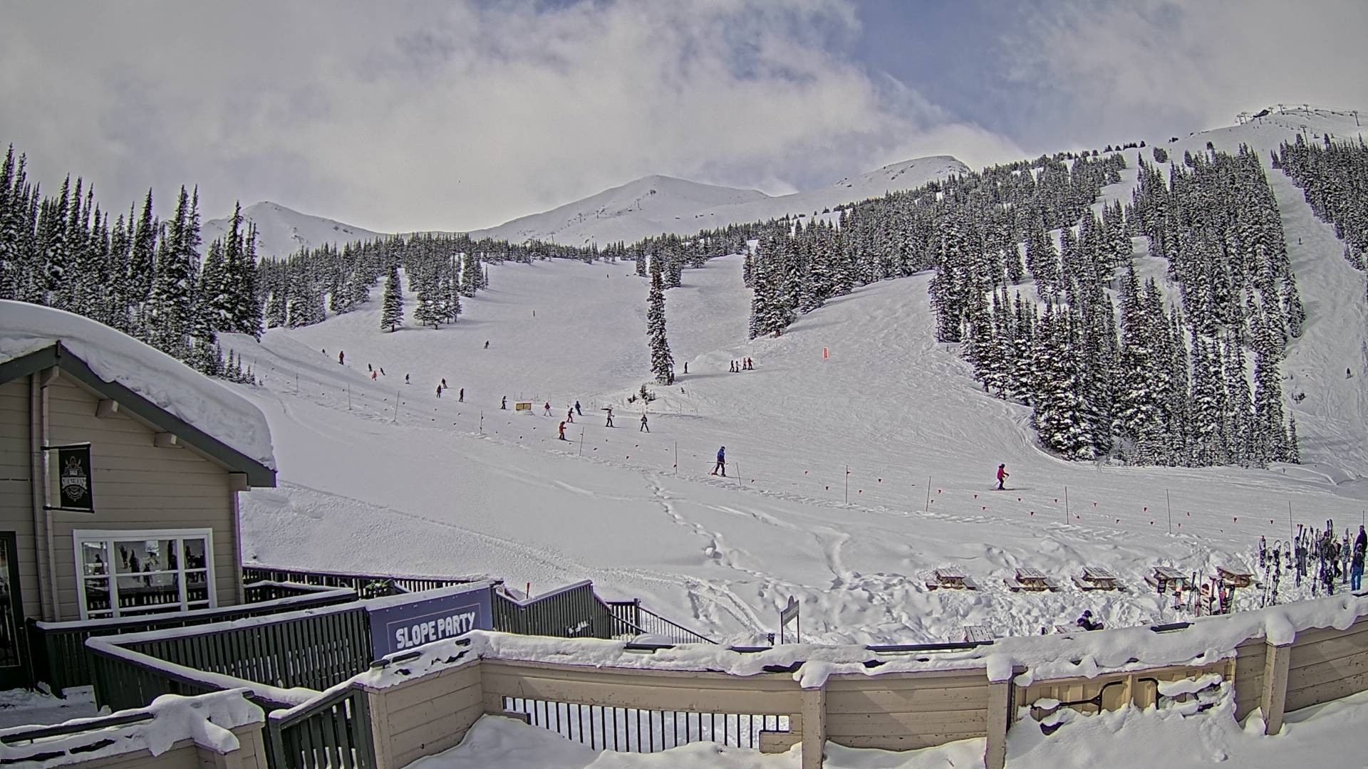 Archiv Foto Webcam Marmot Basin Mid Mountain, Alberta