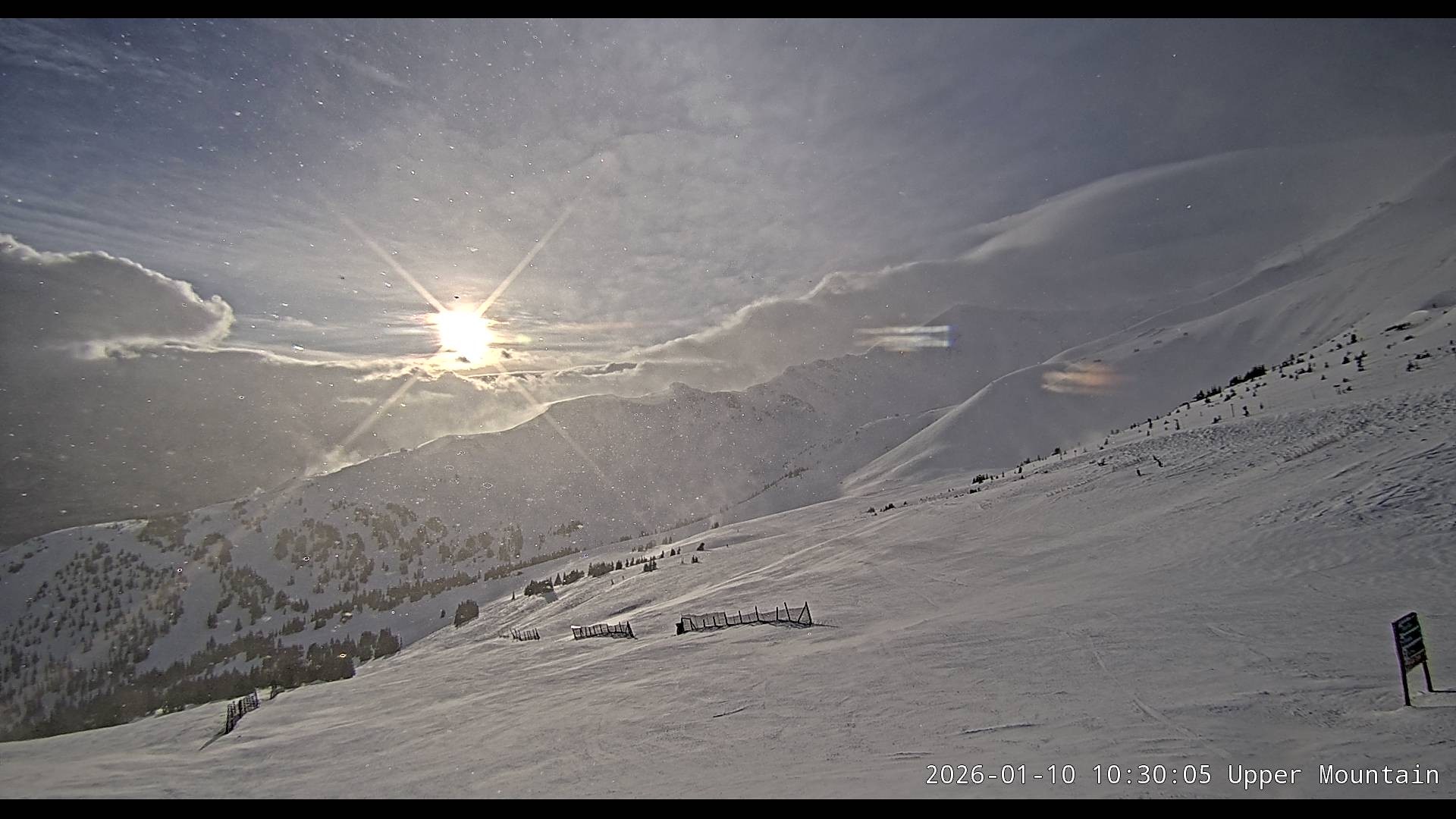 Archiv Foto Webcam Marmot Basin Upper Mountain, Alberta