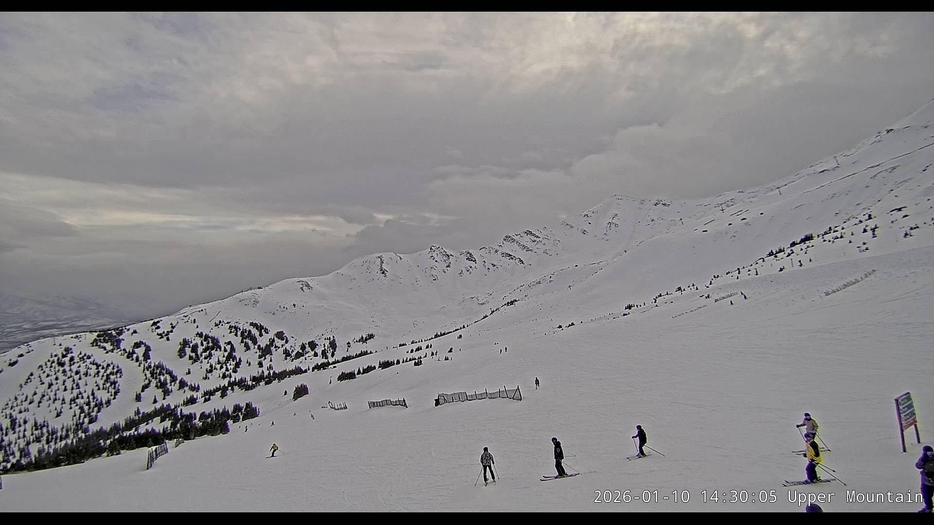 Archiv Foto Webcam Marmot Basin Upper Mountain, Alberta