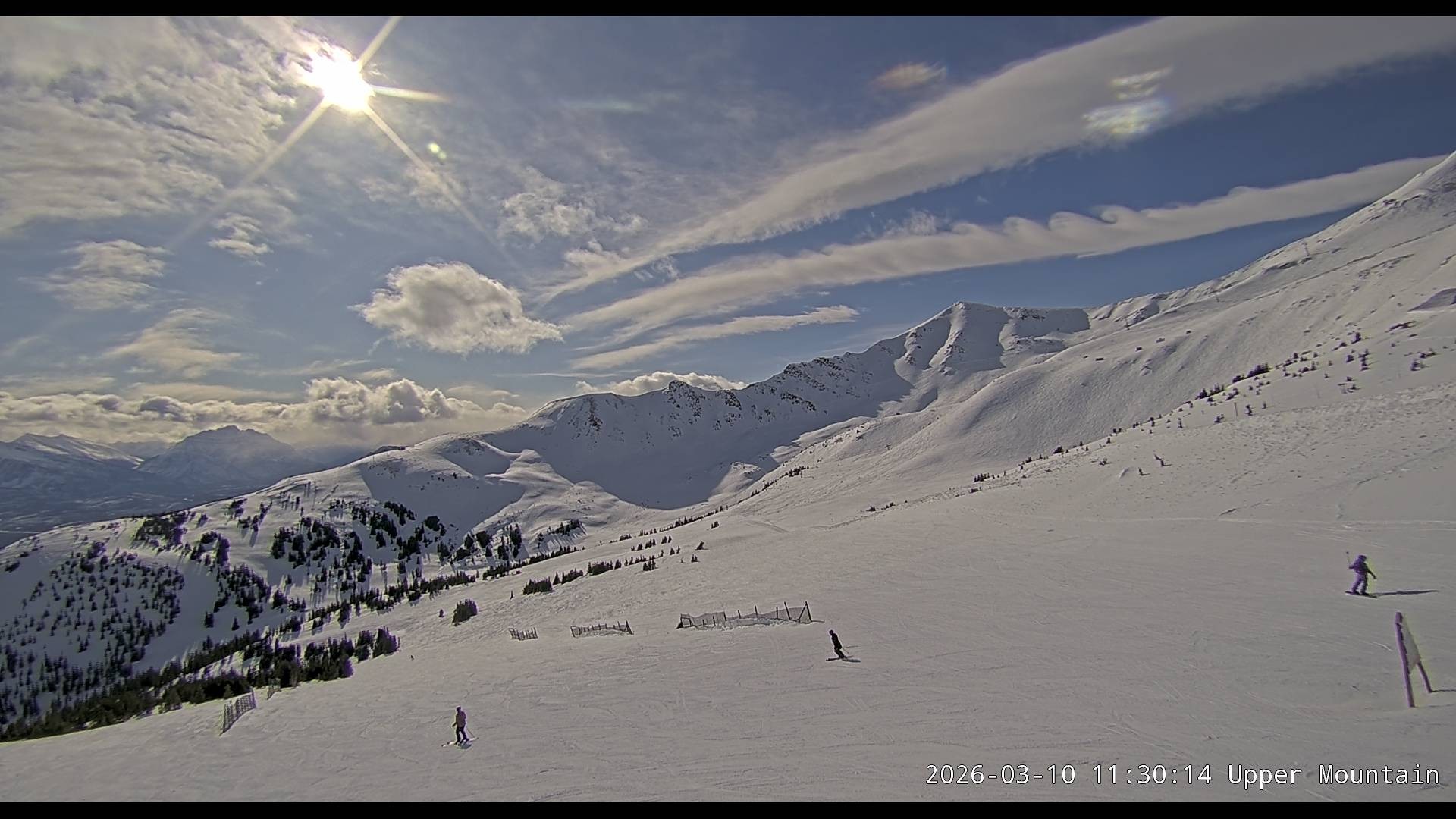 Archiv Foto Webcam Marmot Basin Upper Mountain, Alberta