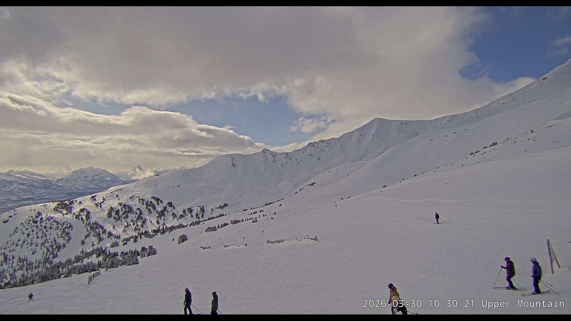 Archiv Foto Webcam Marmot Basin Upper Mountain, Alberta