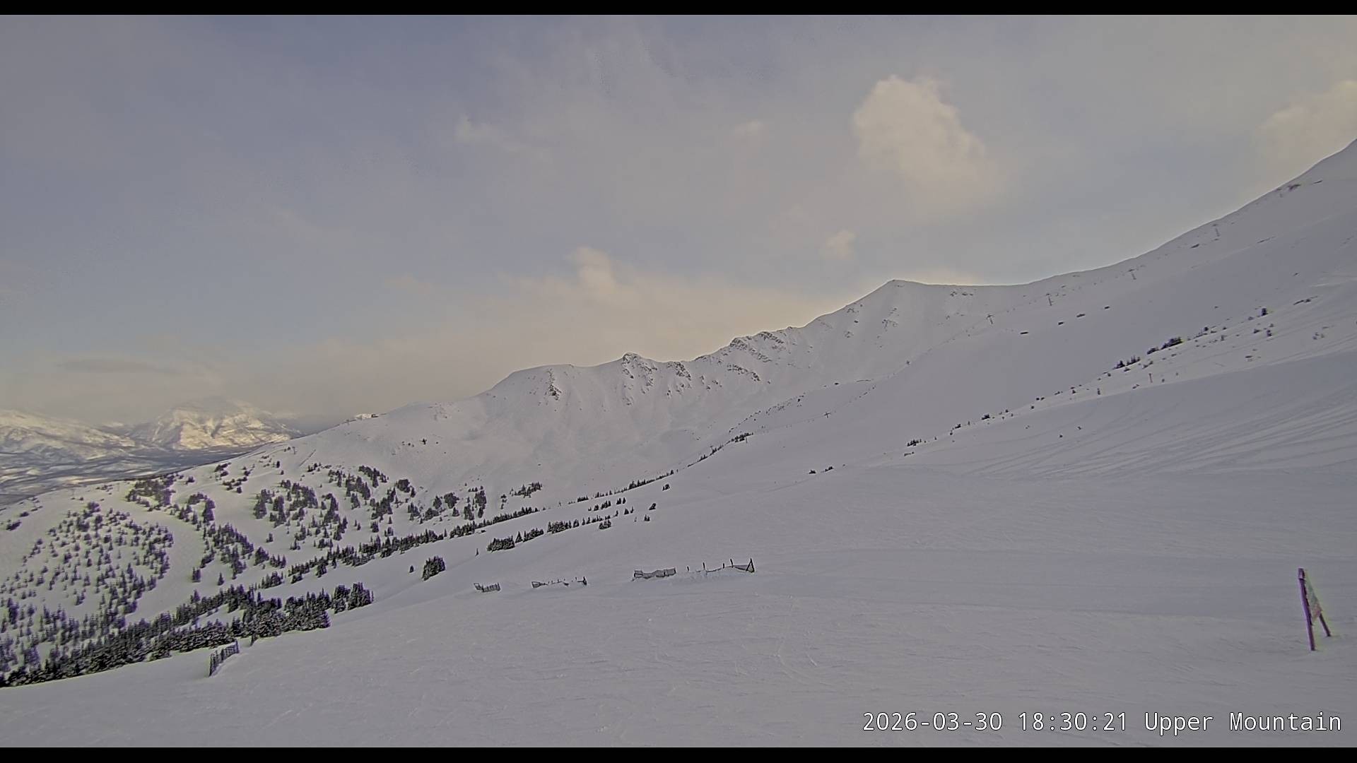 Archiv Foto Webcam Marmot Basin Upper Mountain, Alberta