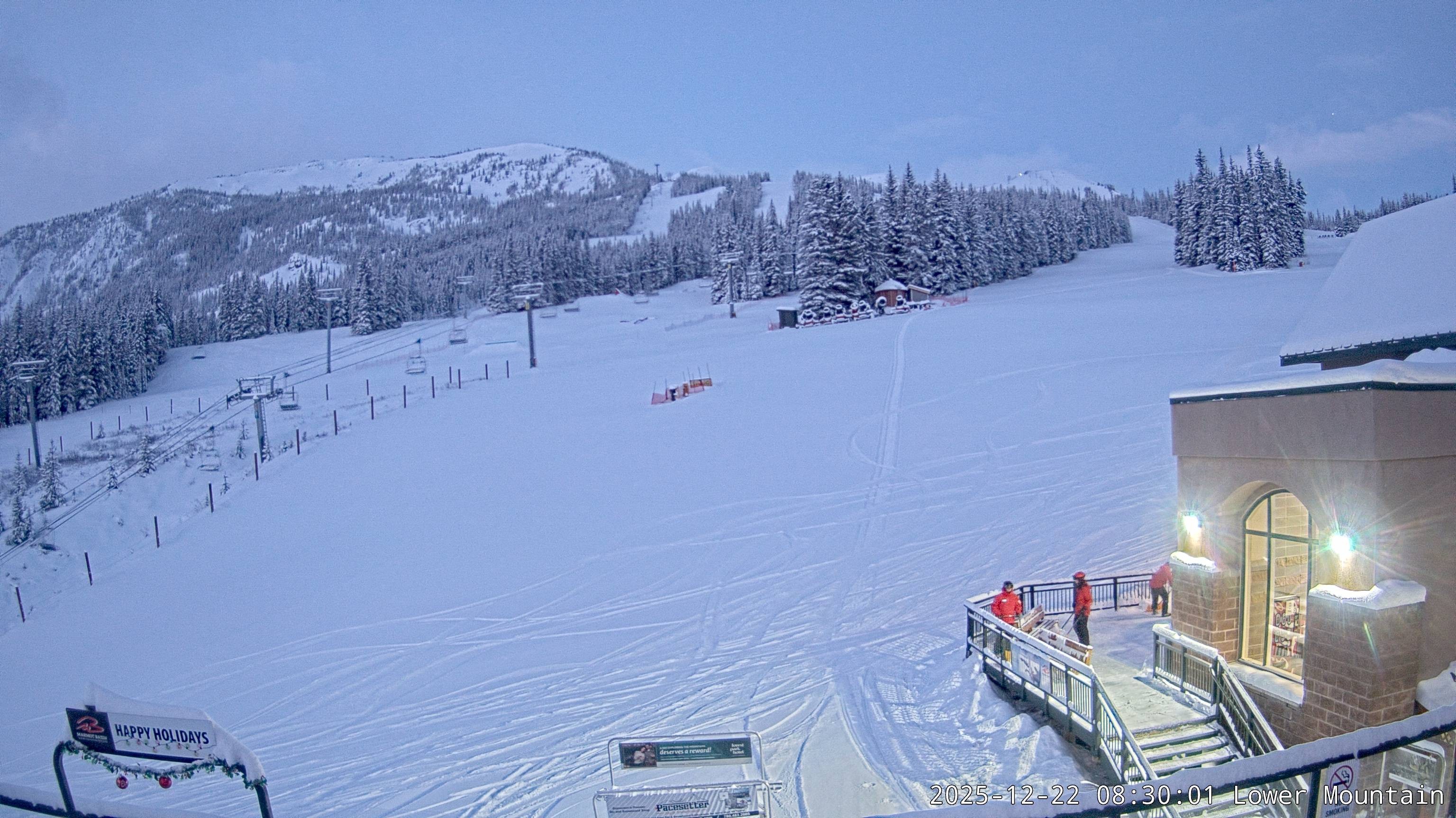 Archiv Foto Webcam Talstation Marmot Basin, Alberta
