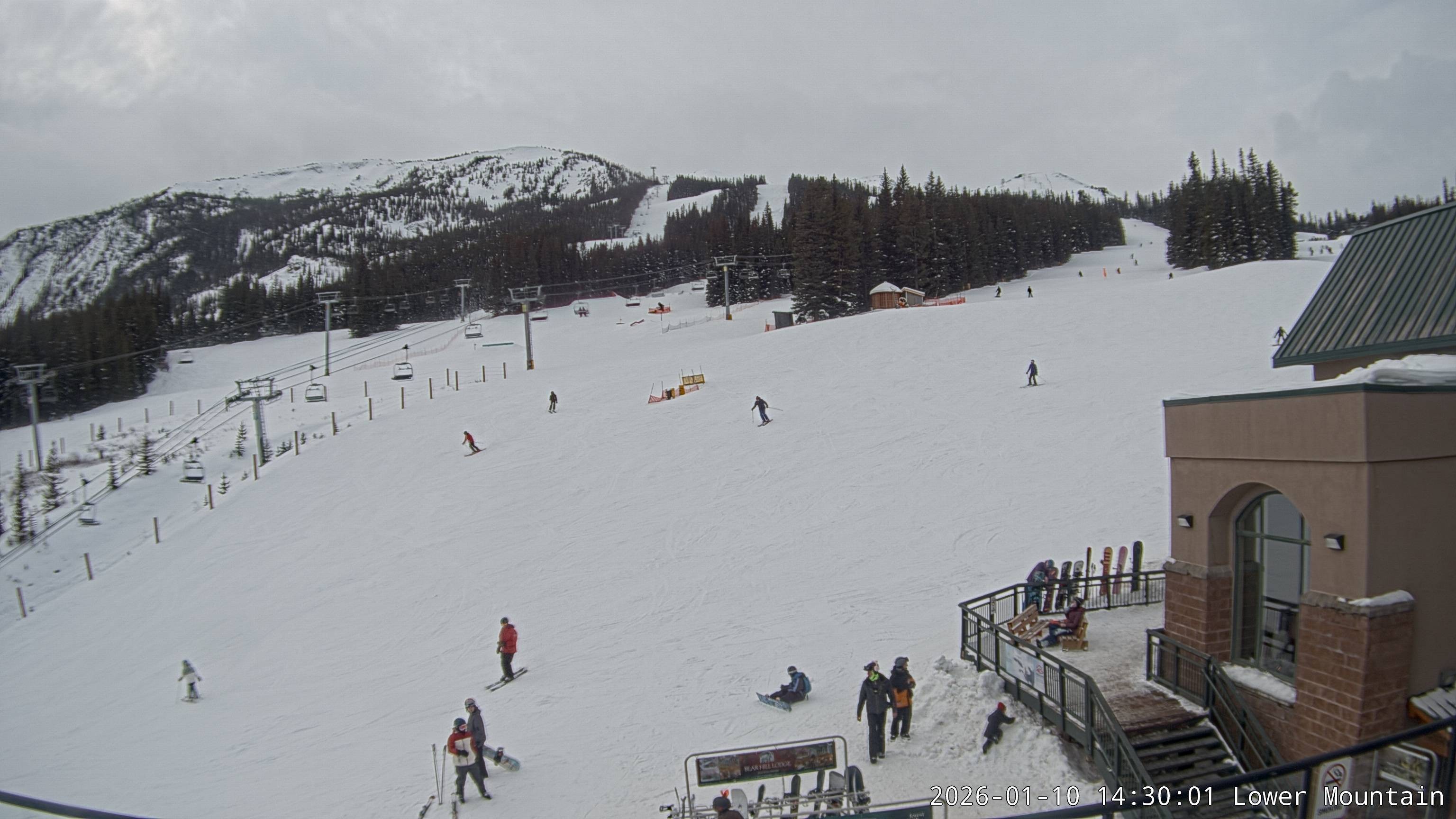 Archiv Foto Webcam Talstation Marmot Basin, Alberta