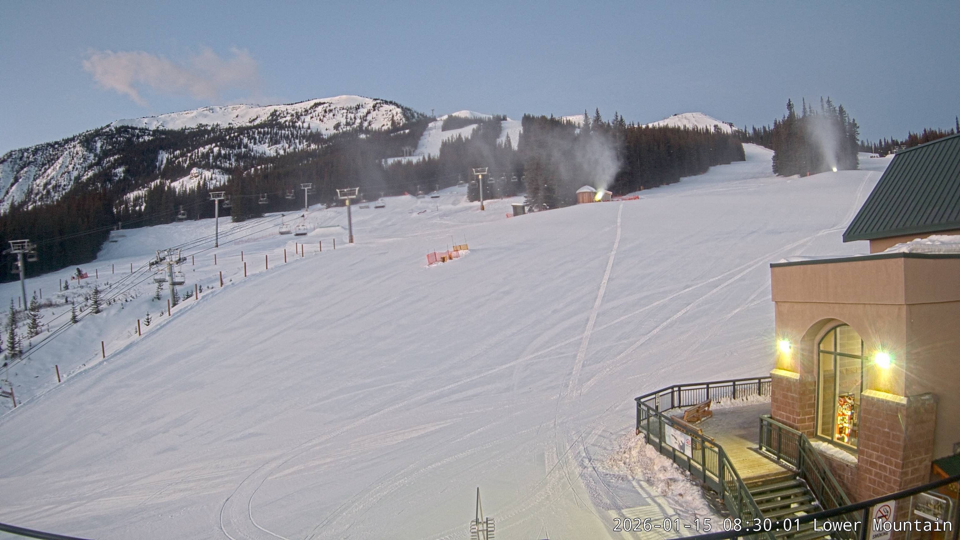 Archiv Foto Webcam Talstation Marmot Basin, Alberta