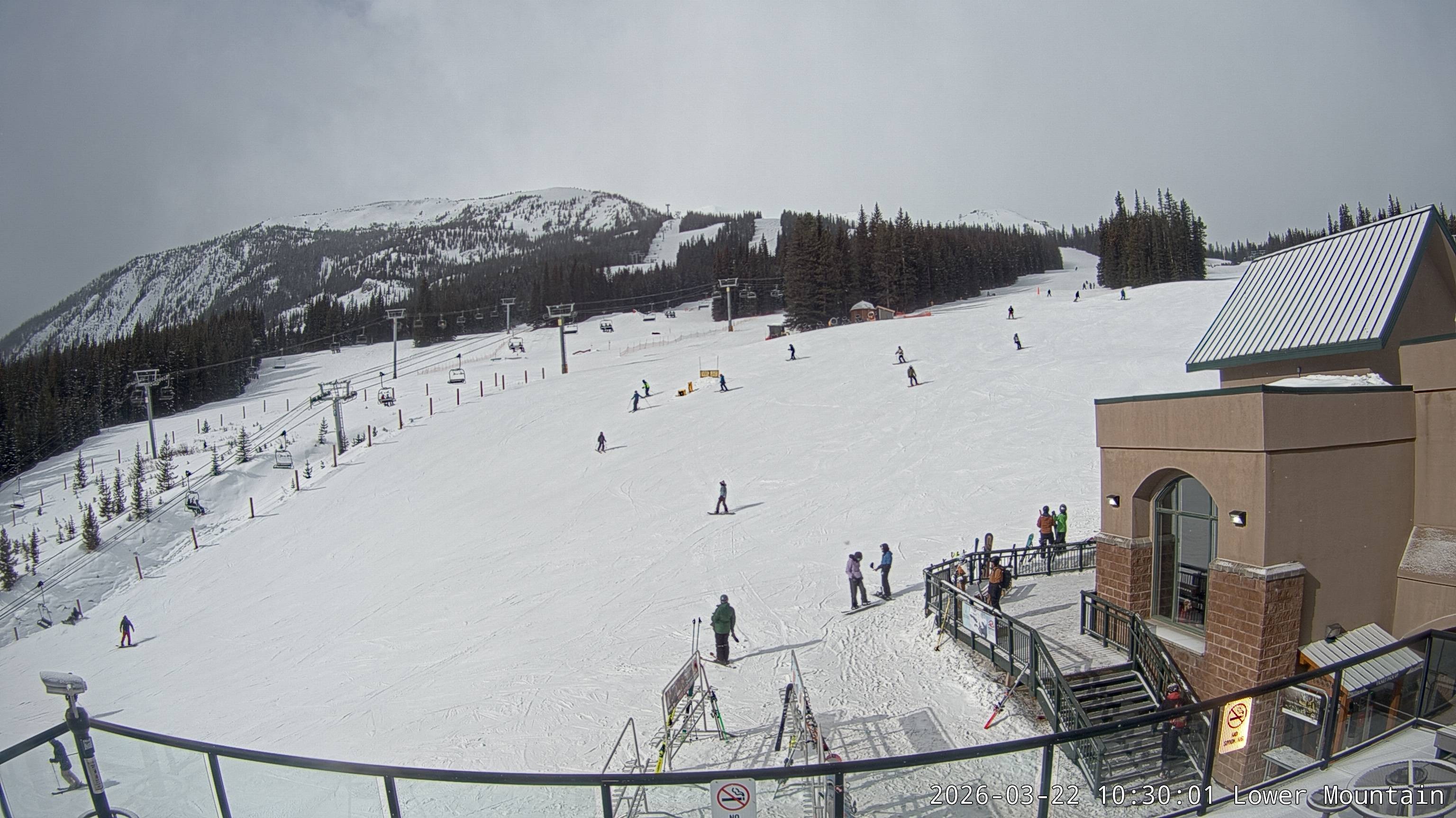 Archiv Foto Webcam Talstation Marmot Basin, Alberta