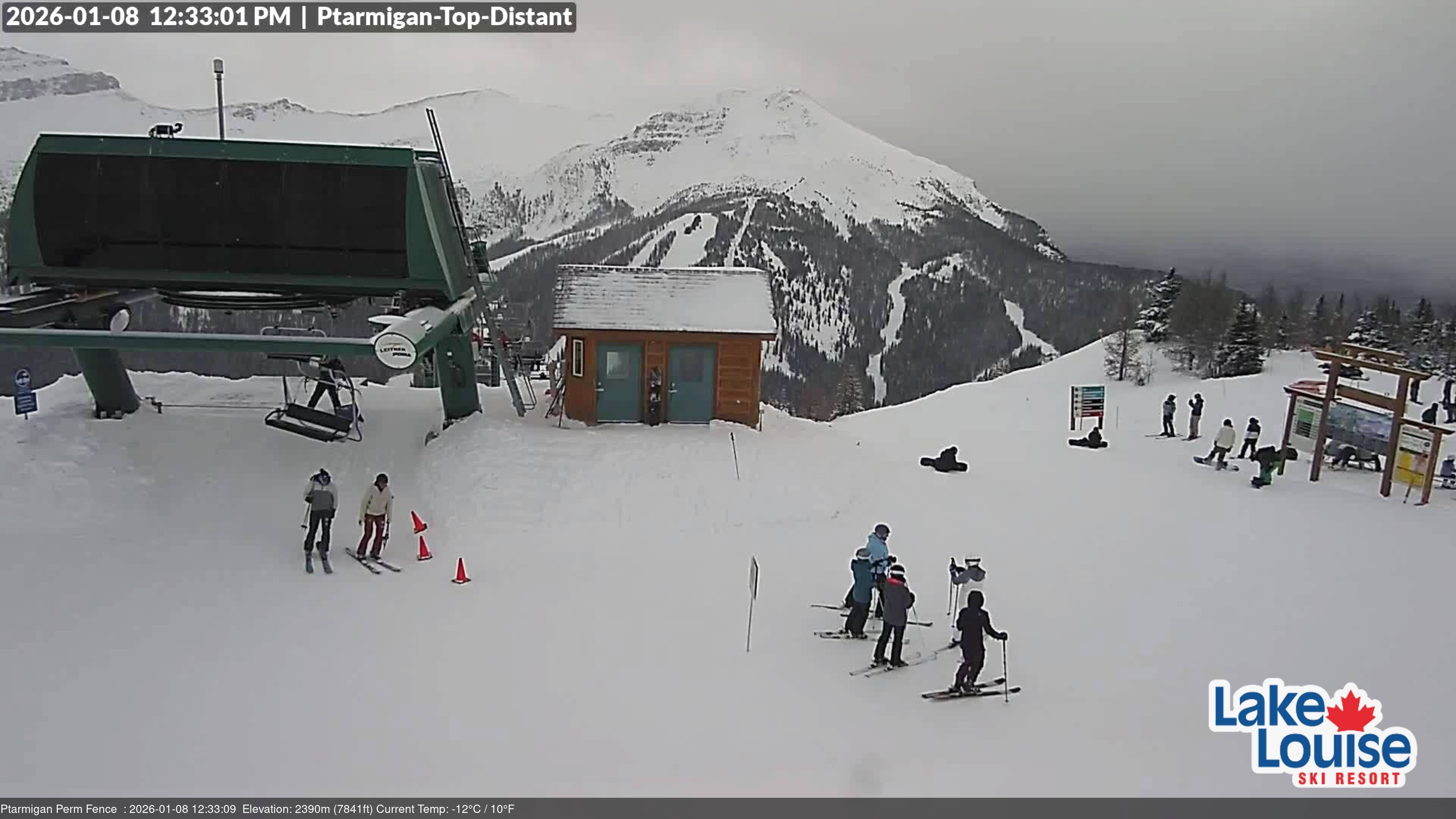 Archiv Foto Webcam Ausblick Chateau Lake Louise
