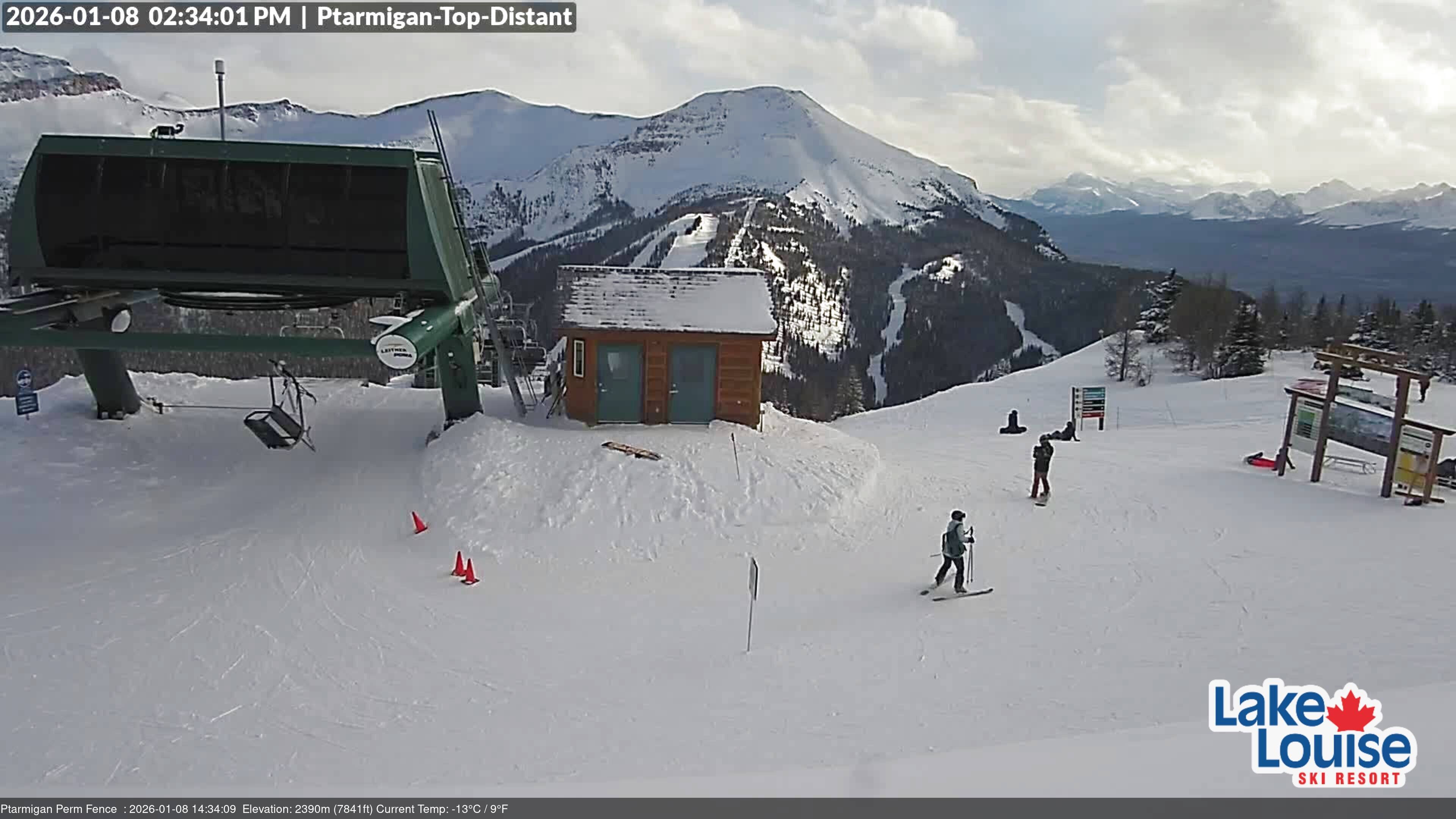 Archiv Foto Webcam Ausblick Chateau Lake Louise