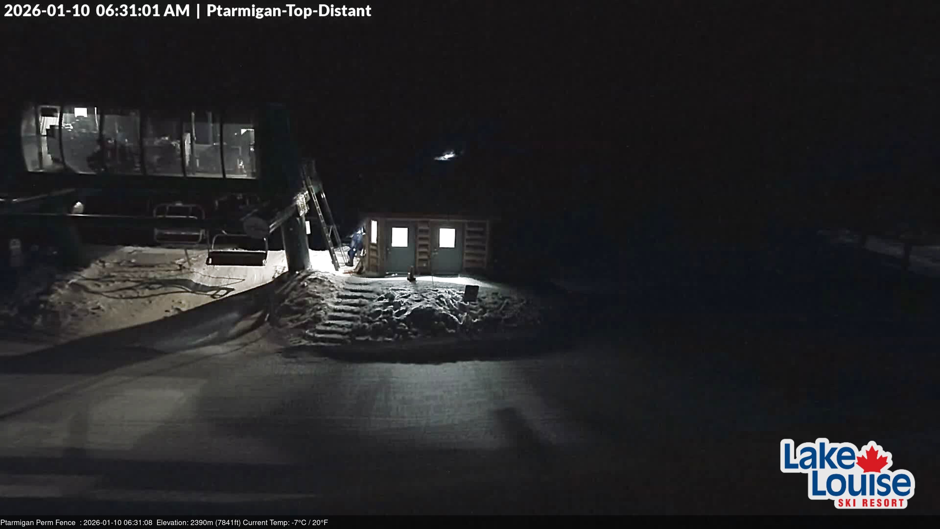 Archived image Webcam Outlook Chateau Lake Louise