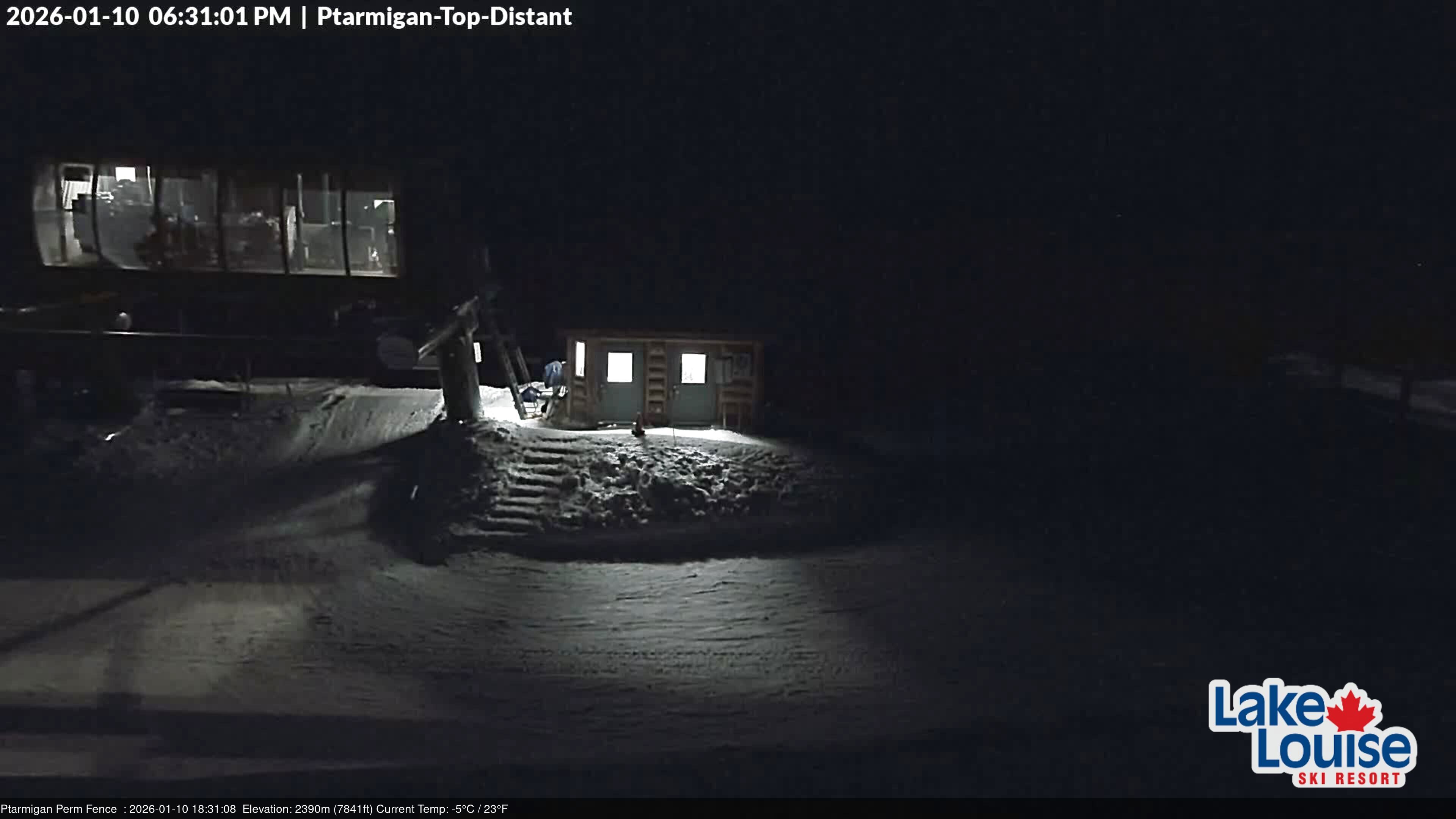 Archived image Webcam Outlook Chateau Lake Louise