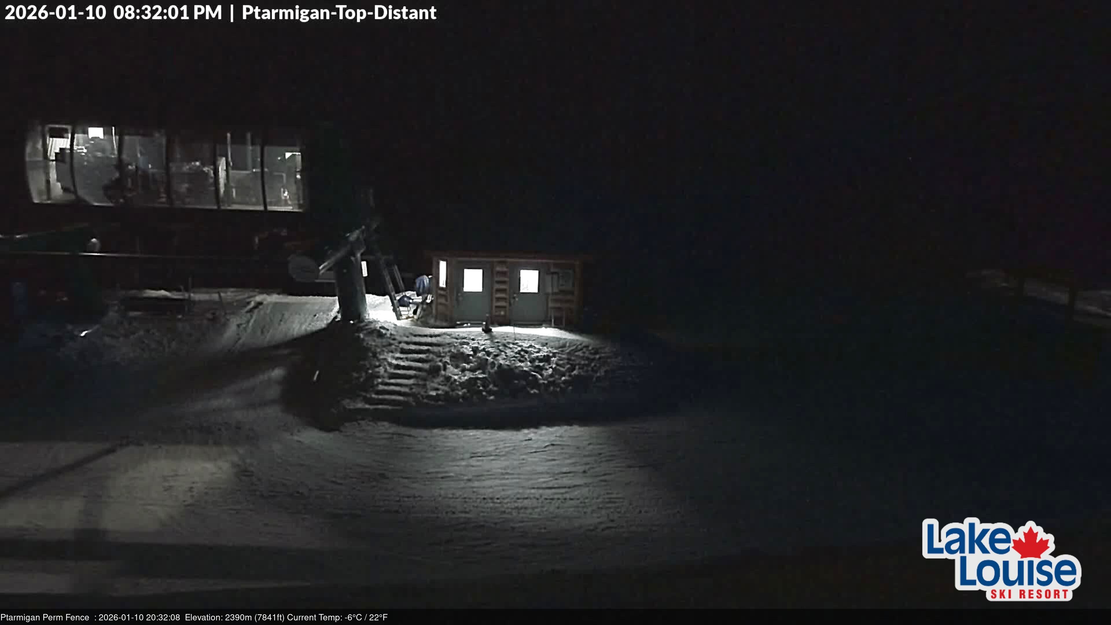 Archived image Webcam Outlook Chateau Lake Louise