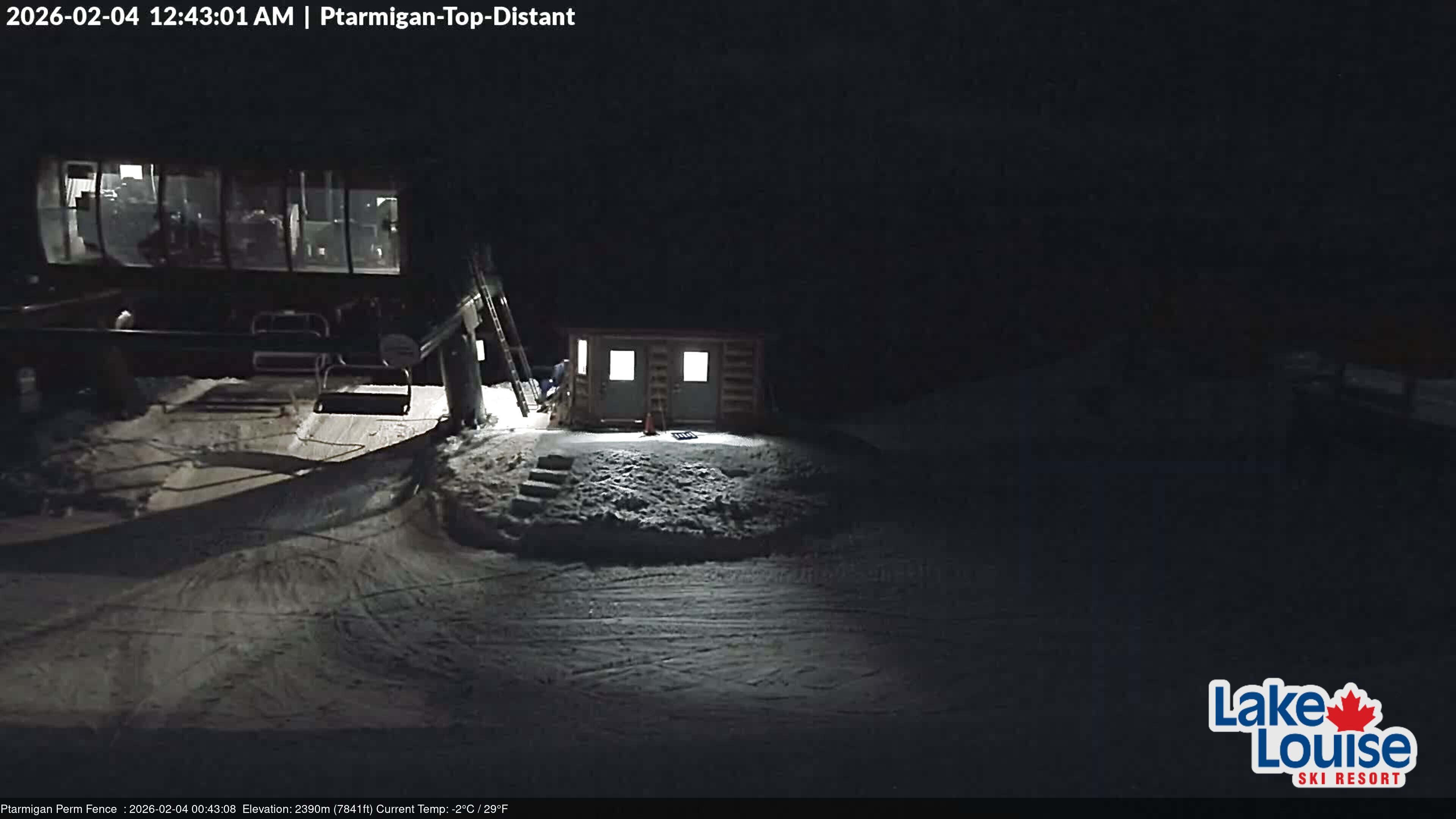 Archived image Webcam Outlook Chateau Lake Louise