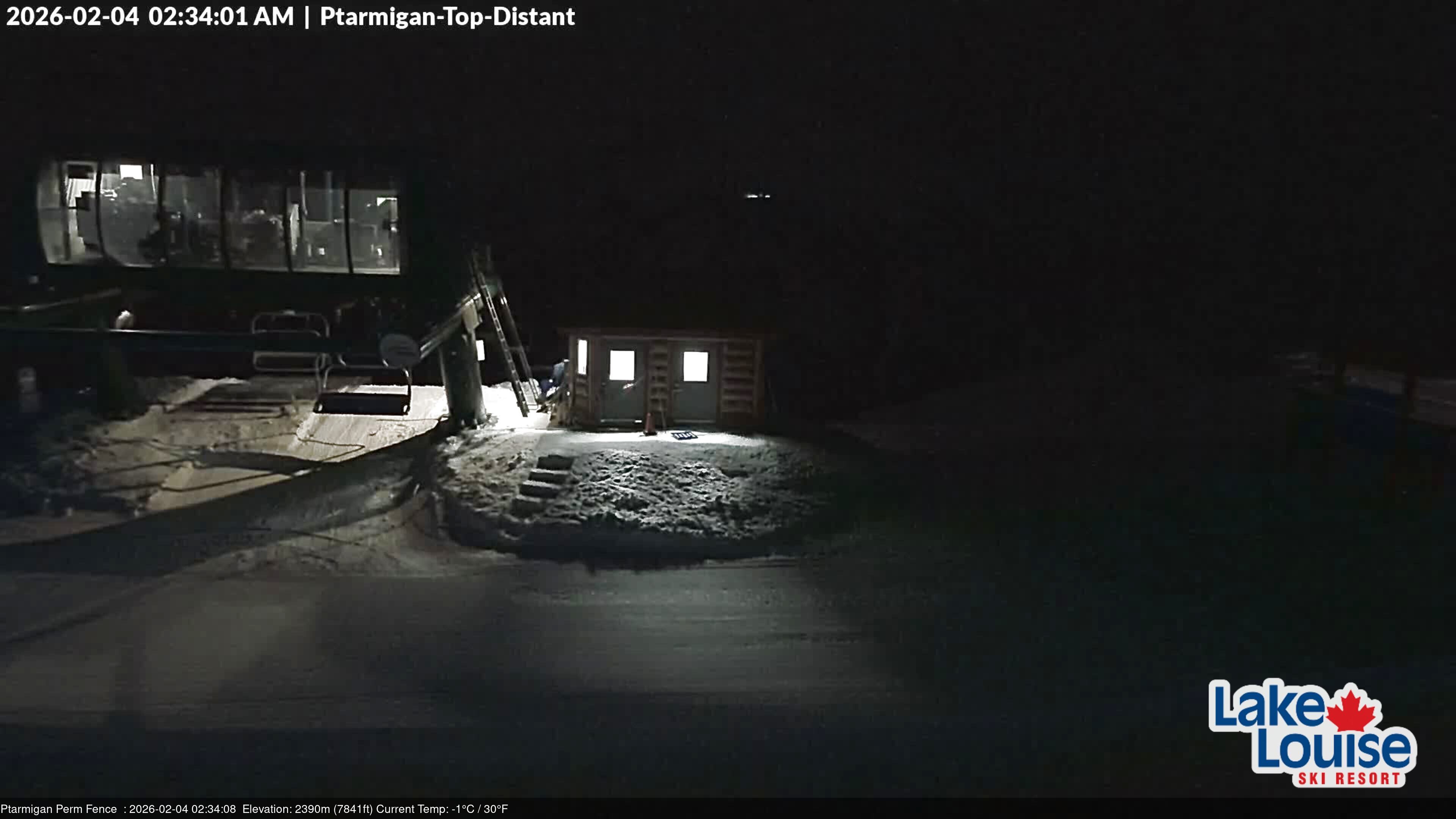 Archived image Webcam Outlook Chateau Lake Louise