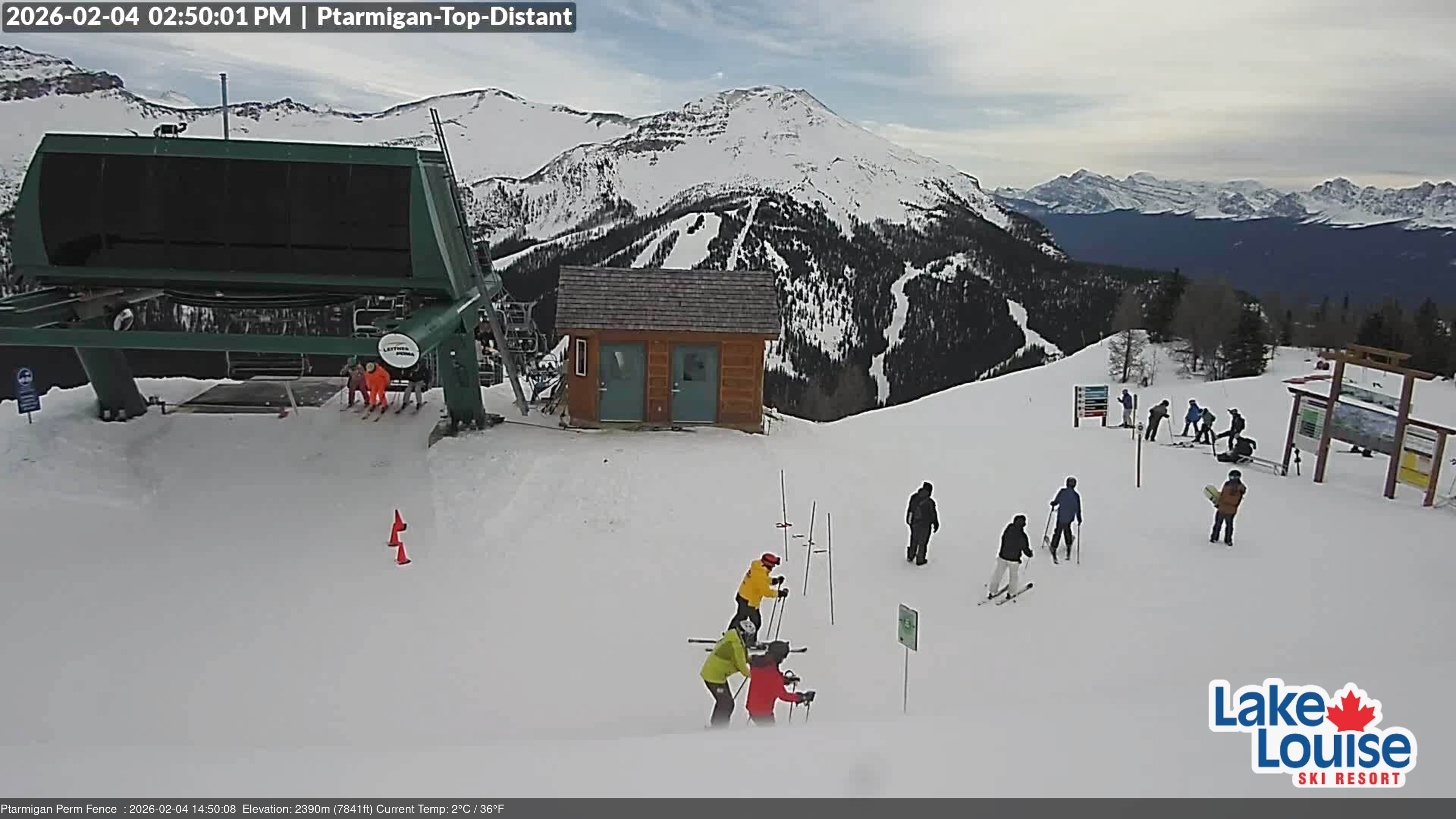 Archiv Foto Webcam Ausblick Chateau Lake Louise