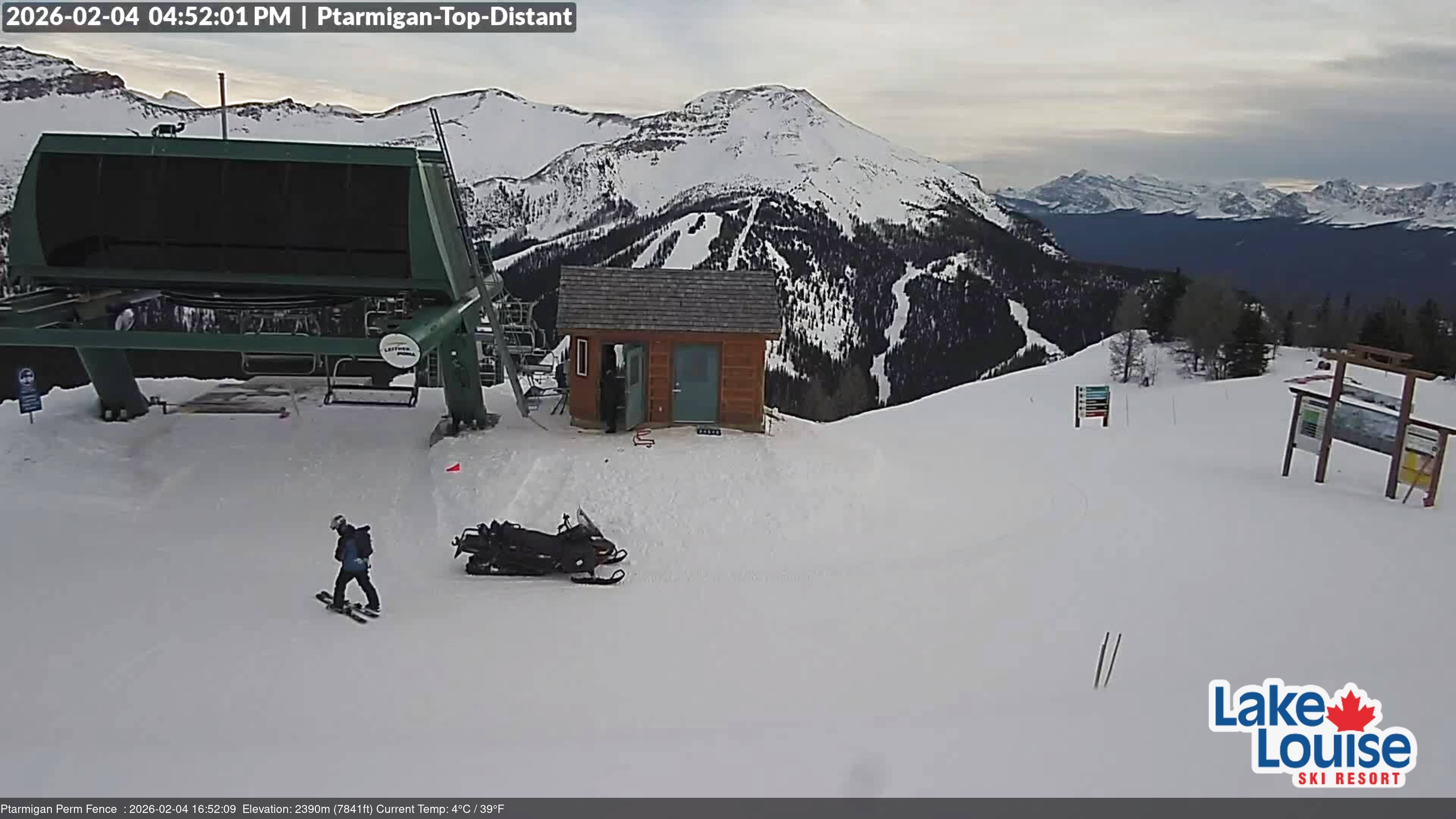 Archiv Foto Webcam Ausblick Chateau Lake Louise