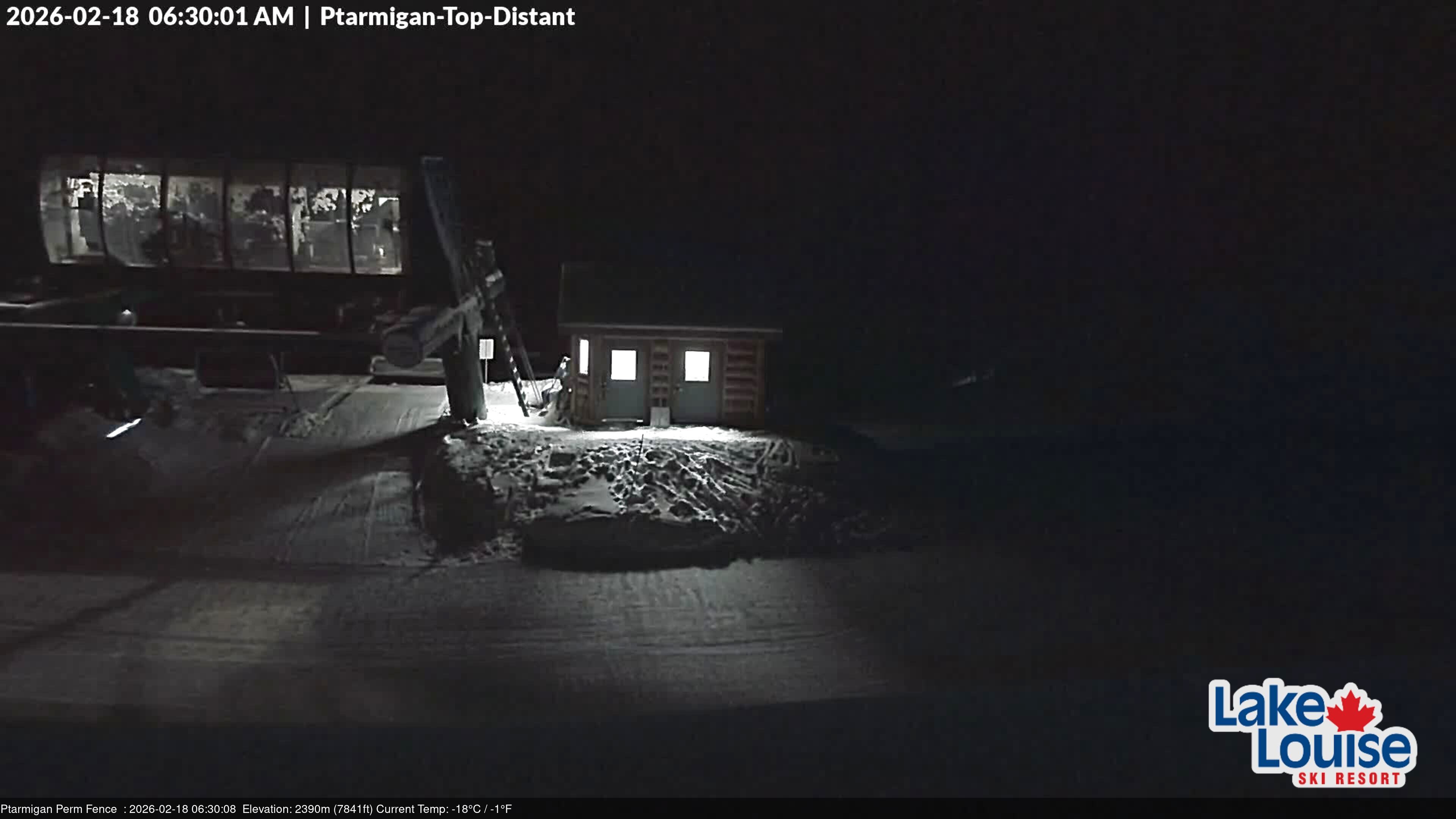 Archived image Webcam Outlook Chateau Lake Louise