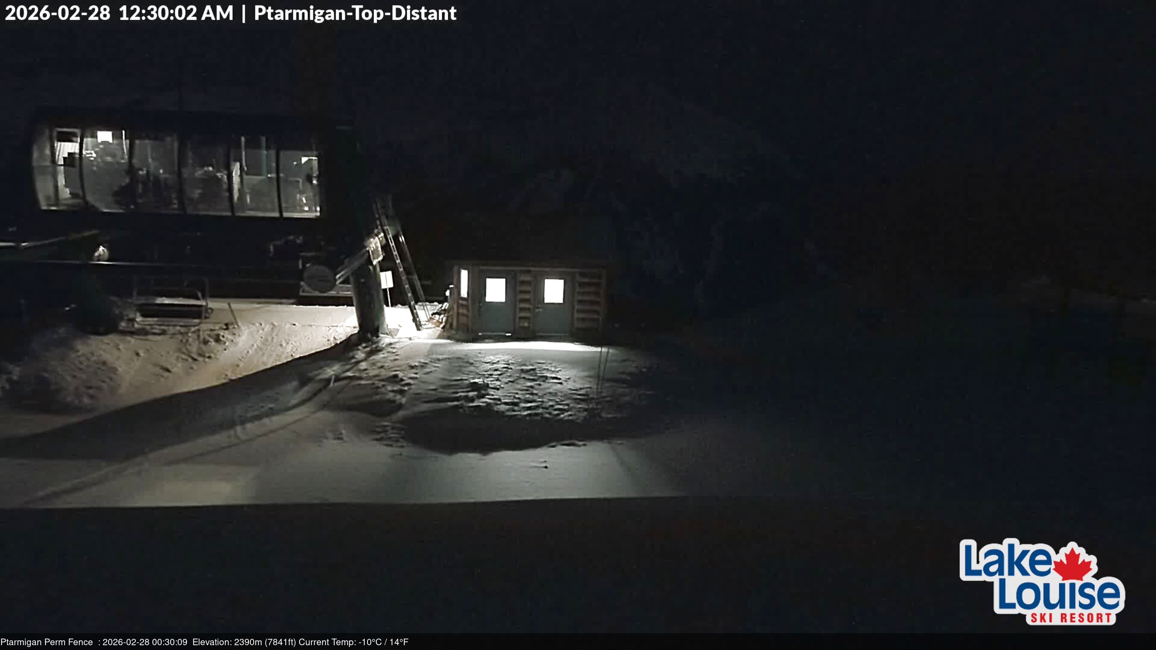 Archived image Webcam Outlook Chateau Lake Louise