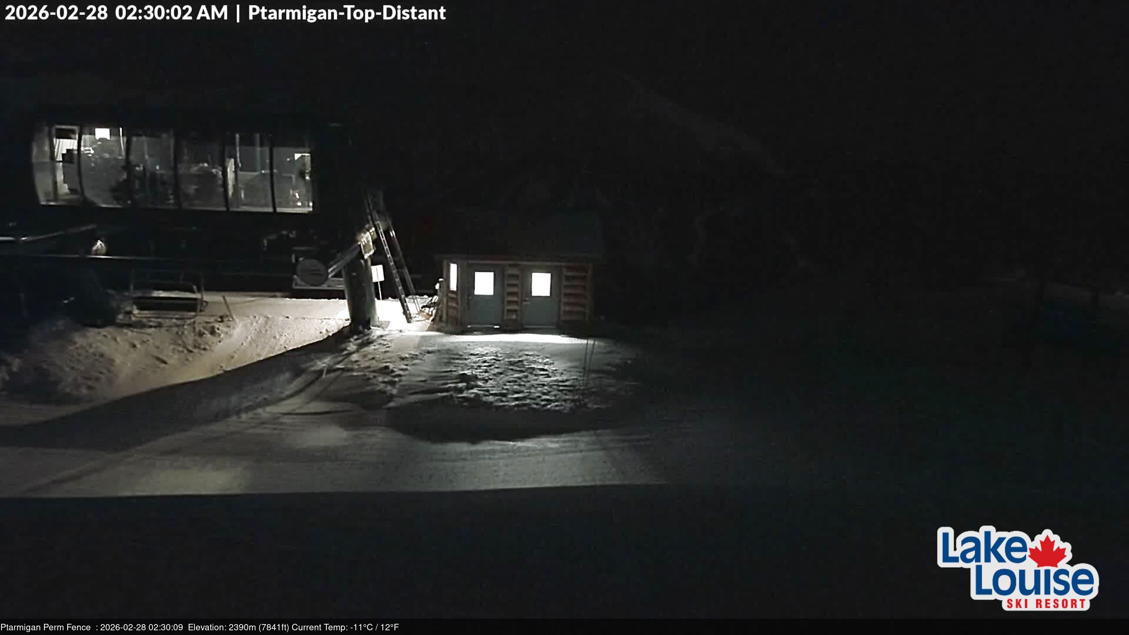 Archived image Webcam Outlook Chateau Lake Louise