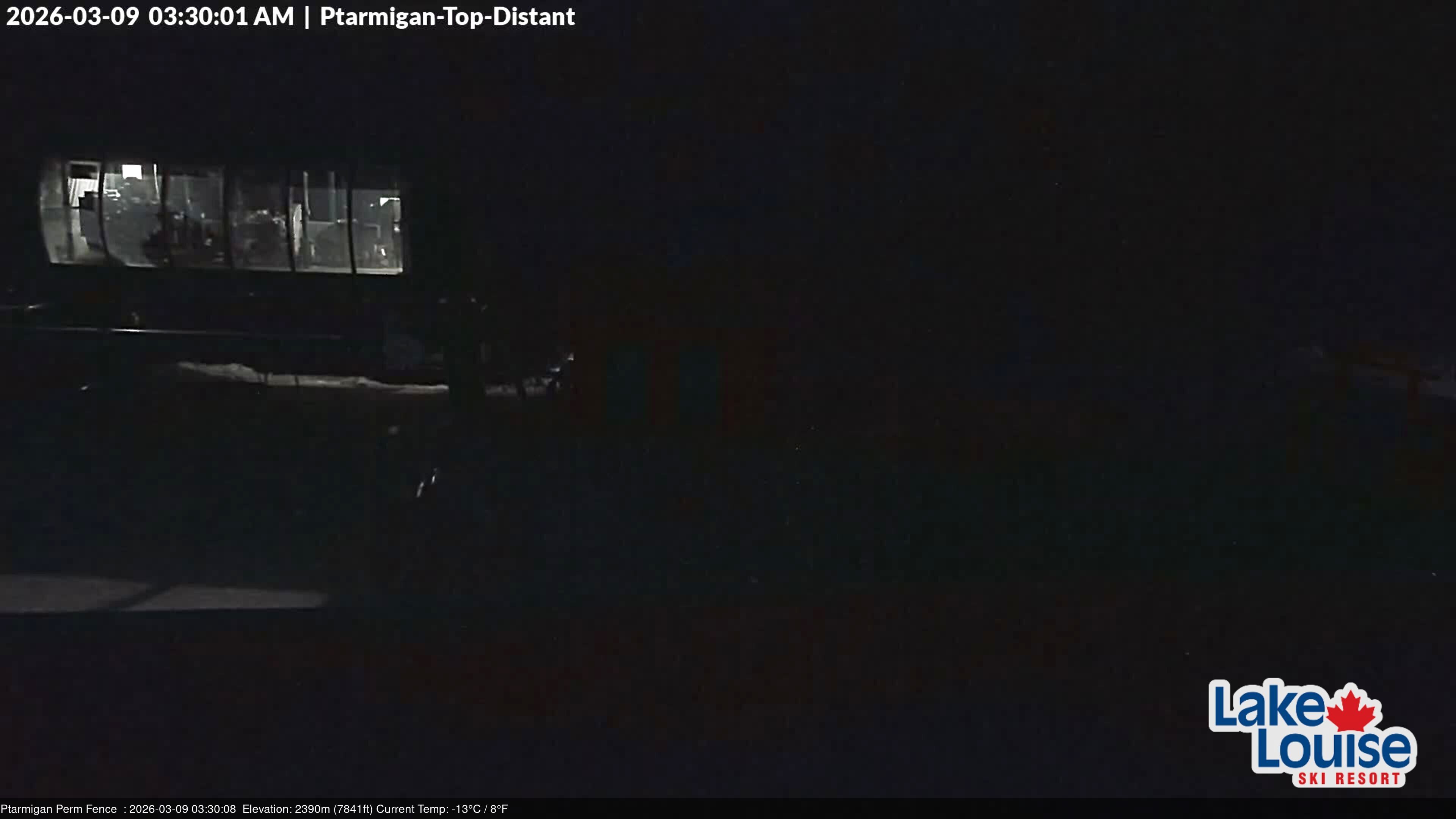 Archived image Webcam Outlook Chateau Lake Louise