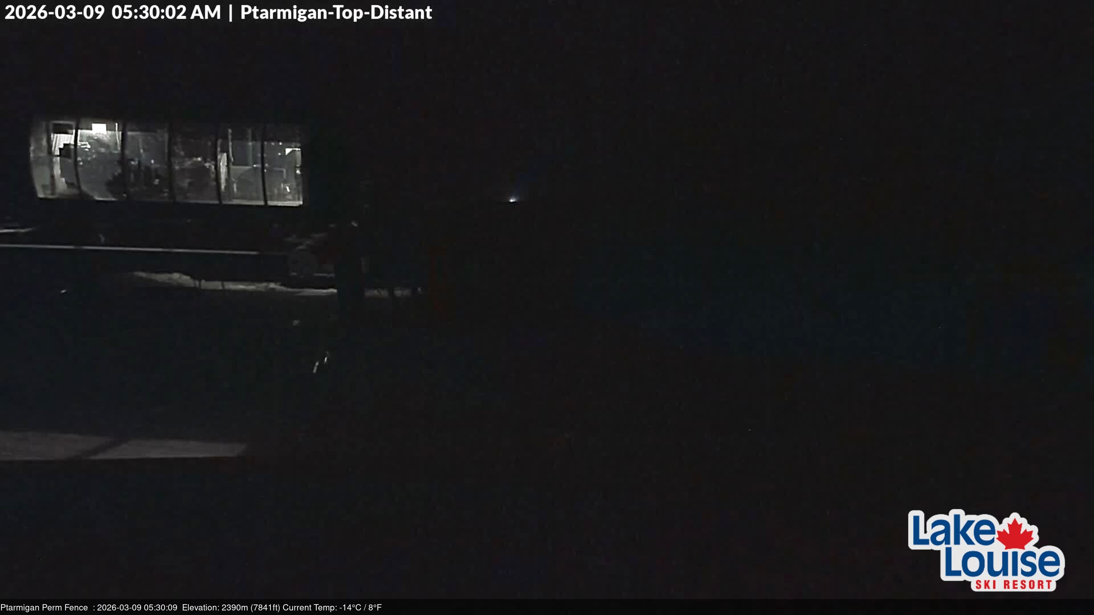 Archived image Webcam Outlook Chateau Lake Louise