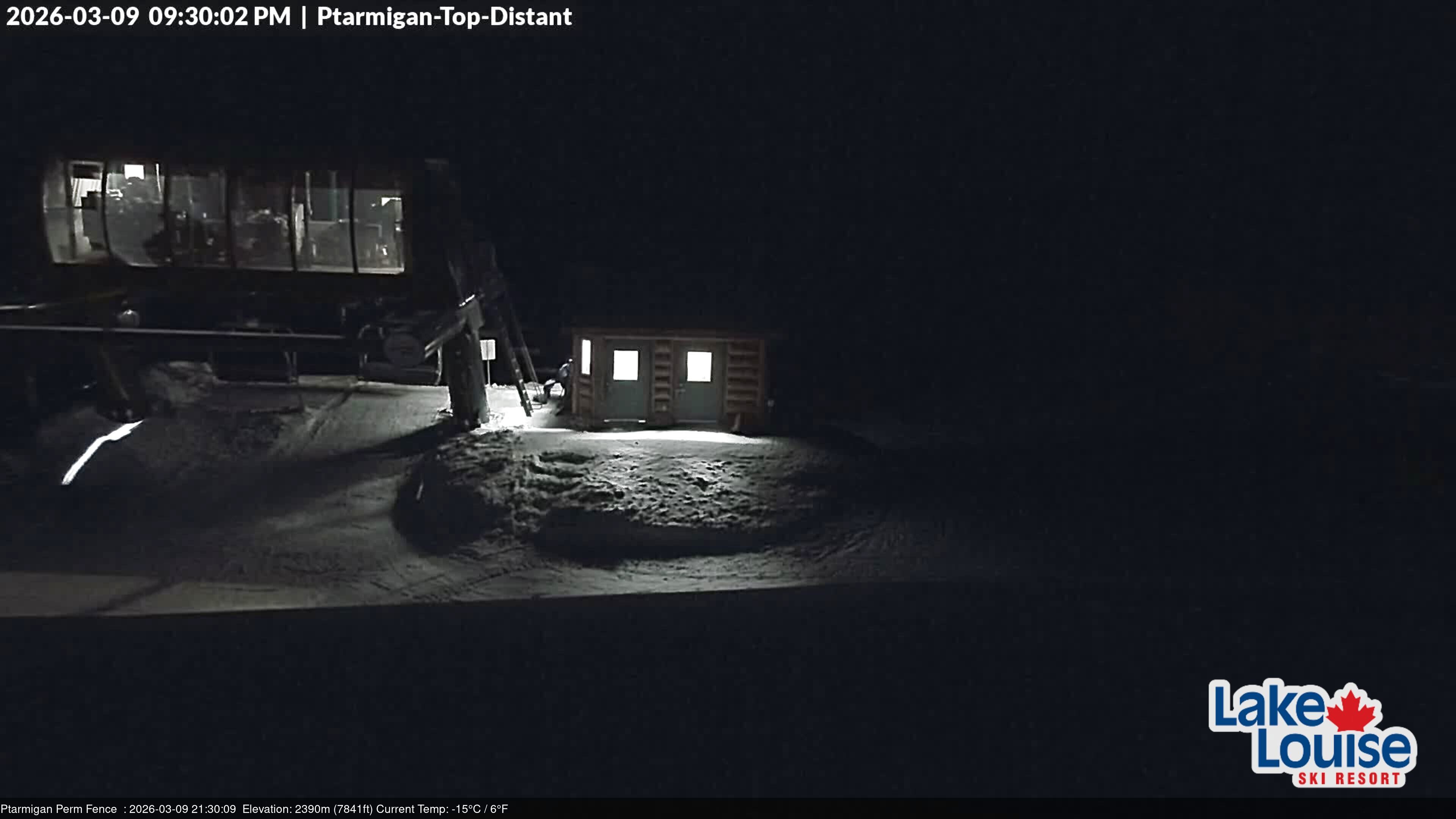 Archived image Webcam Outlook Chateau Lake Louise