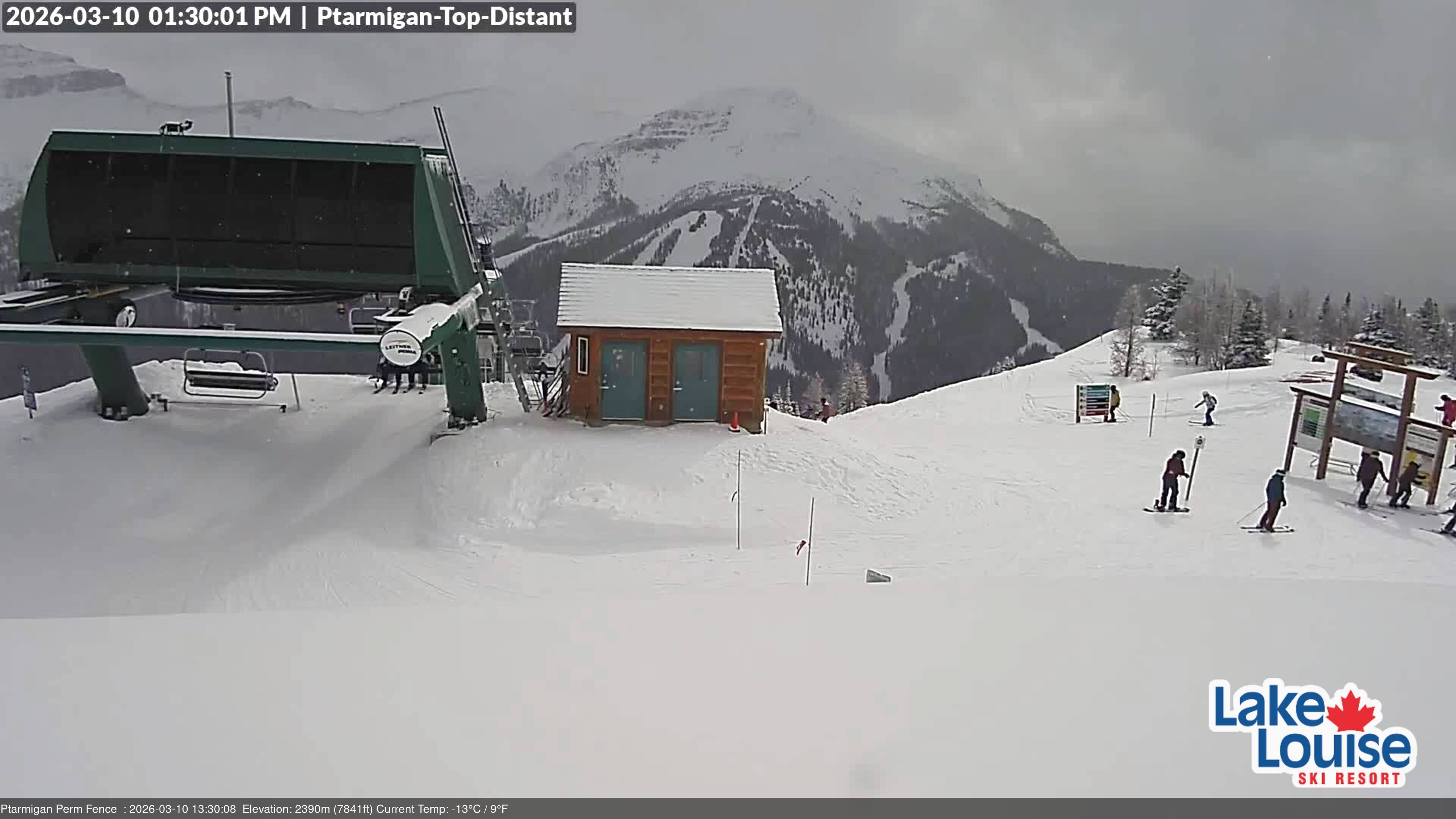 Archiv Foto Webcam Ausblick Chateau Lake Louise
