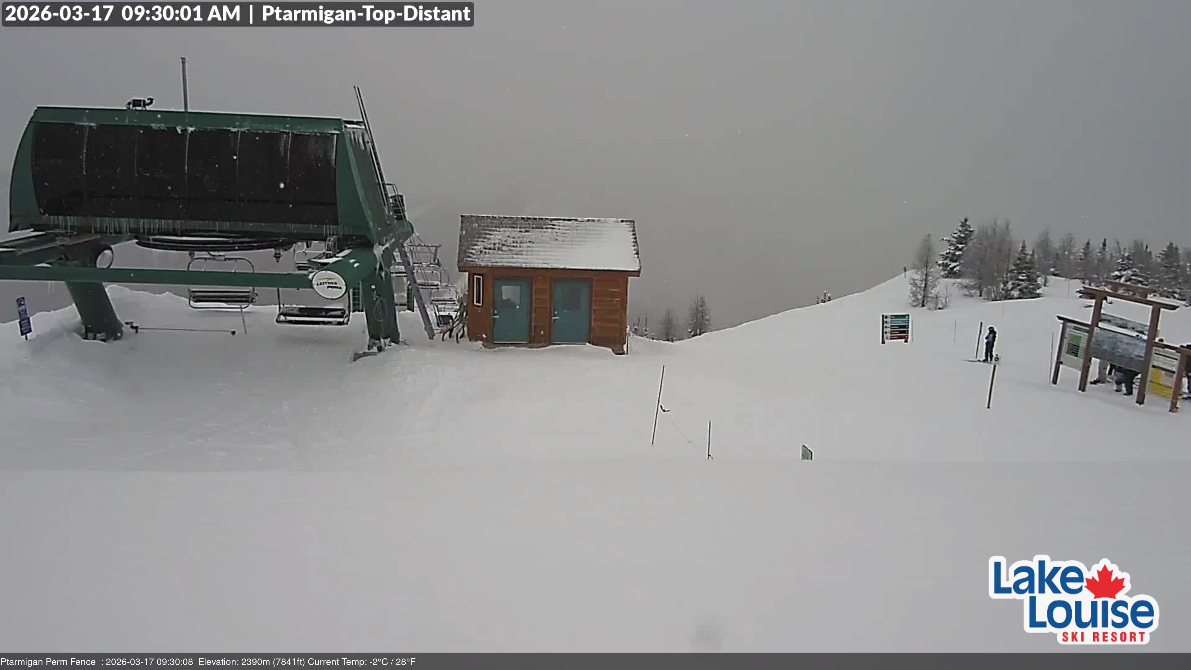 Archiv Foto Webcam Ausblick Chateau Lake Louise