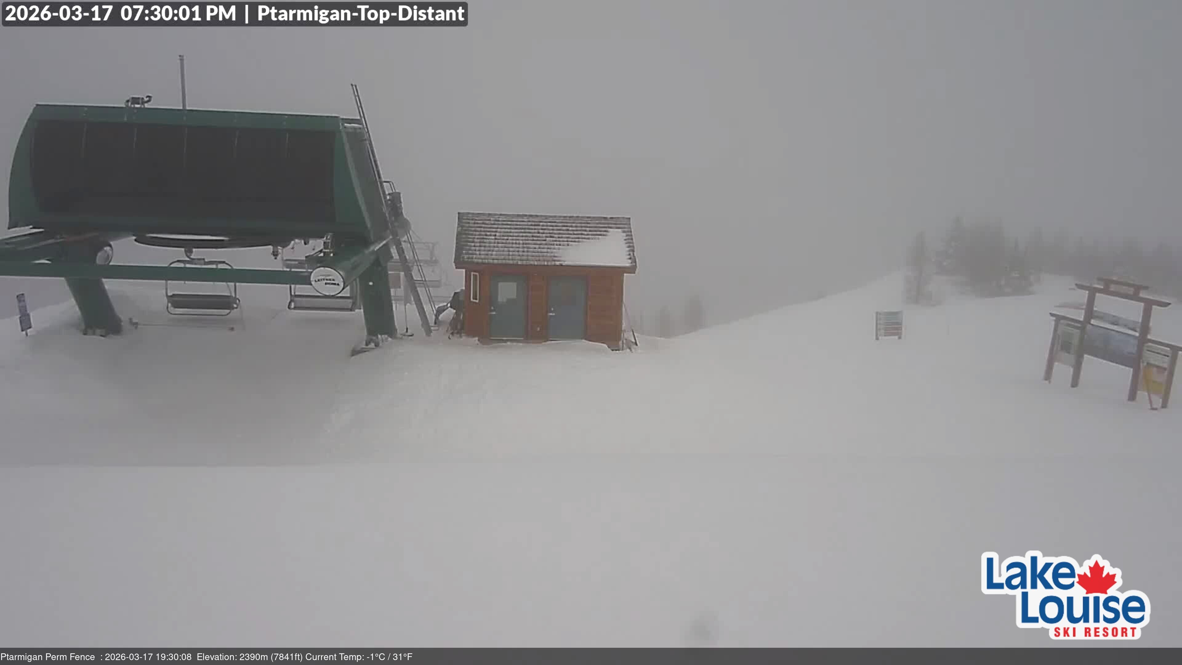 Archiv Foto Webcam Ausblick Chateau Lake Louise