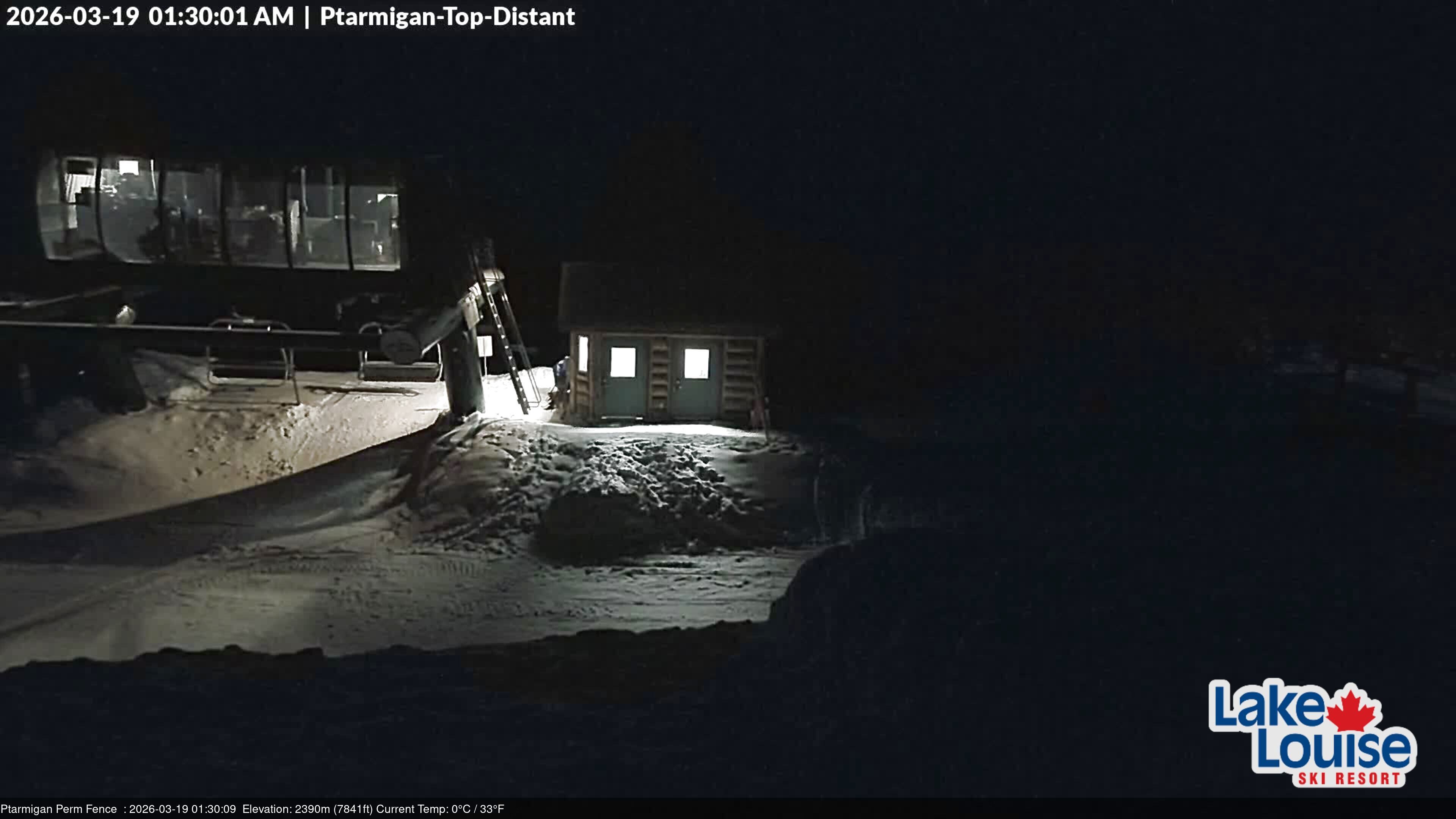 Archived image Webcam Outlook Chateau Lake Louise